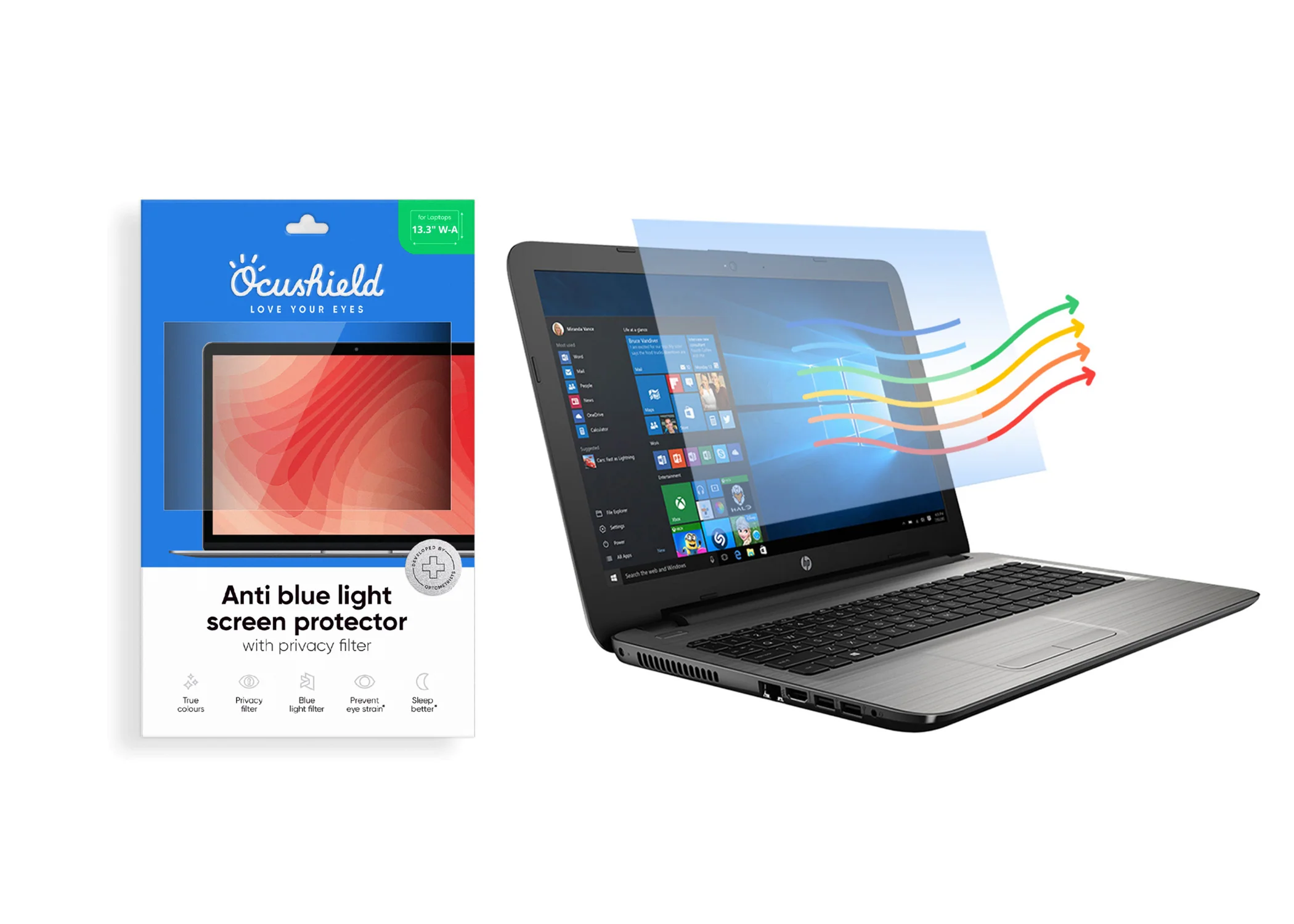 Anti blue light screen protector for laptops, monitors and PCs - Image 13