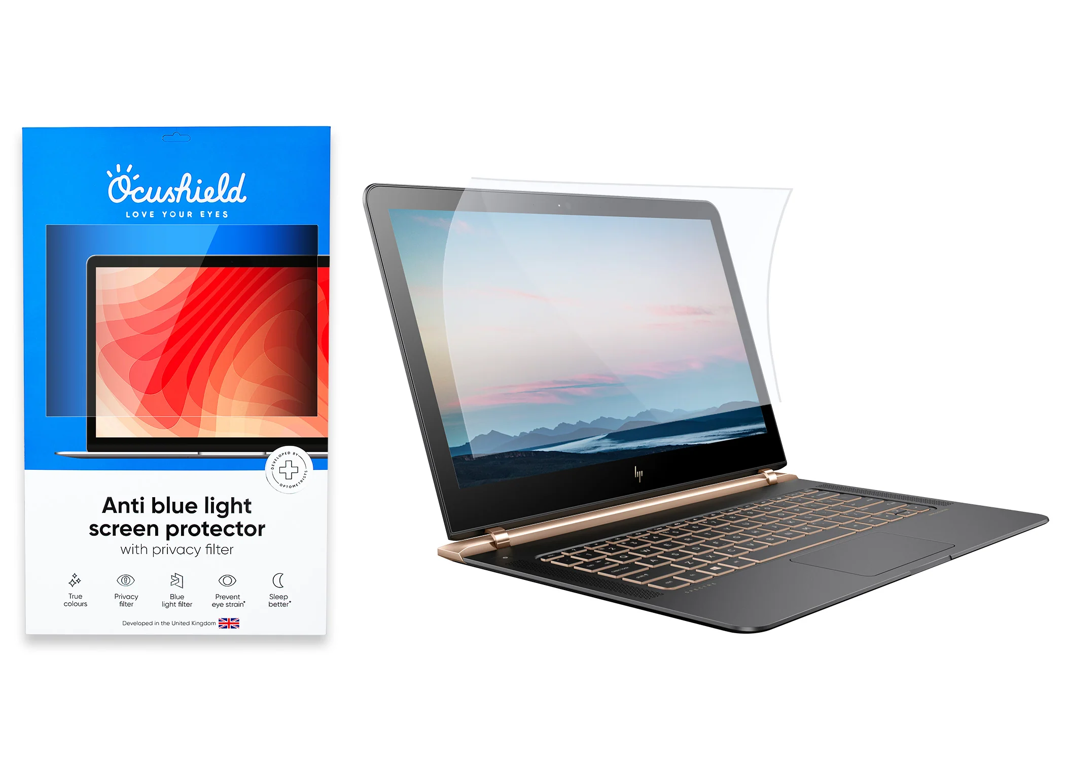 Anti blue light screen protector for laptops, monitors and PCs - Image 20
