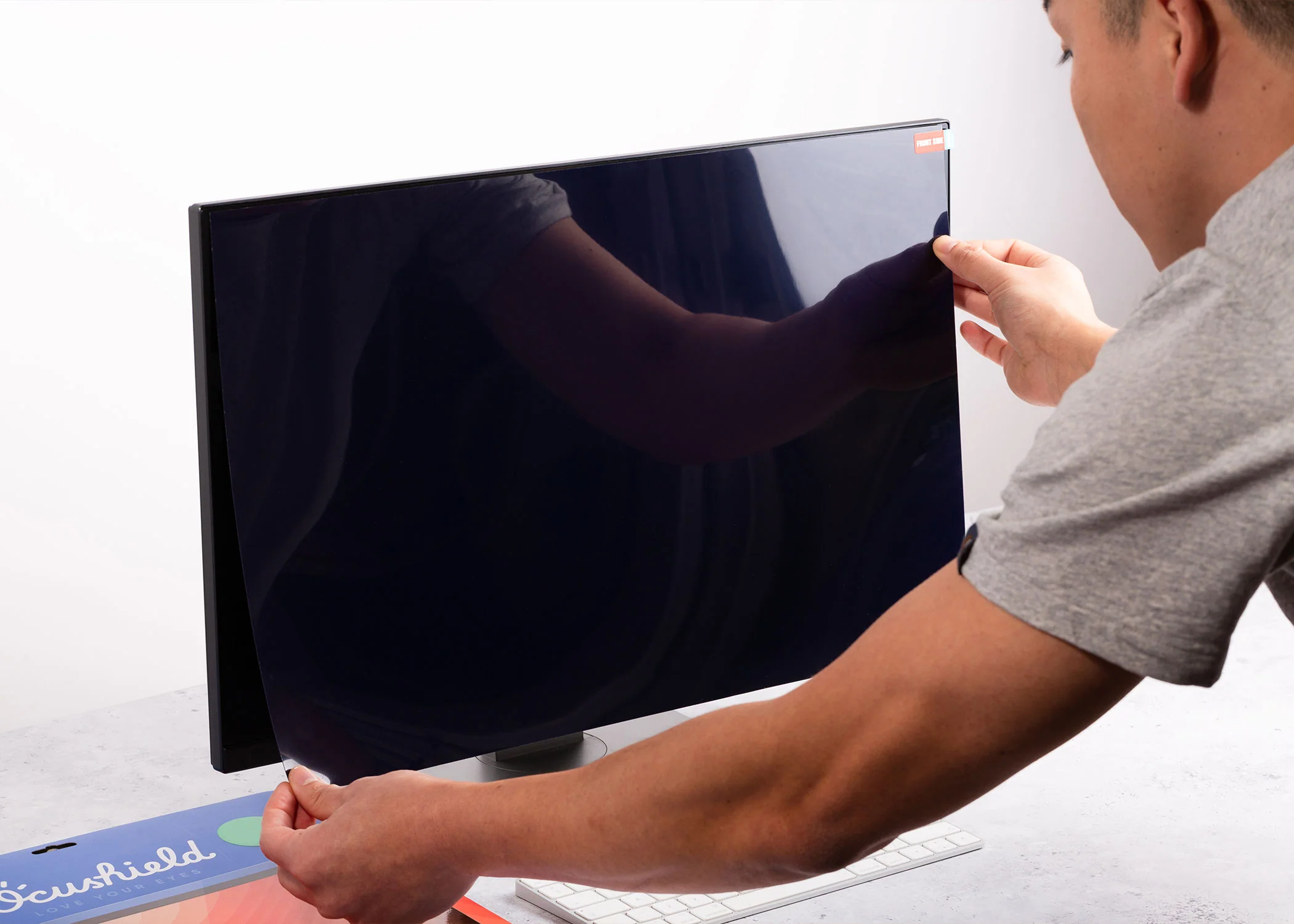 Anti blue light screen protector for laptops, monitors and PCs - Image 4