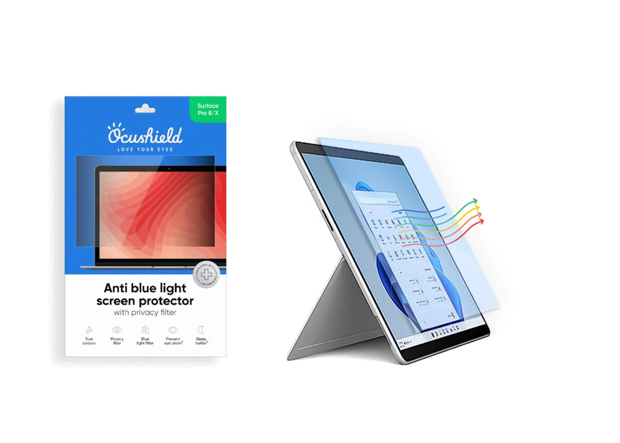 Anti blue light screen protector for laptops, monitors and PCs - Image 40