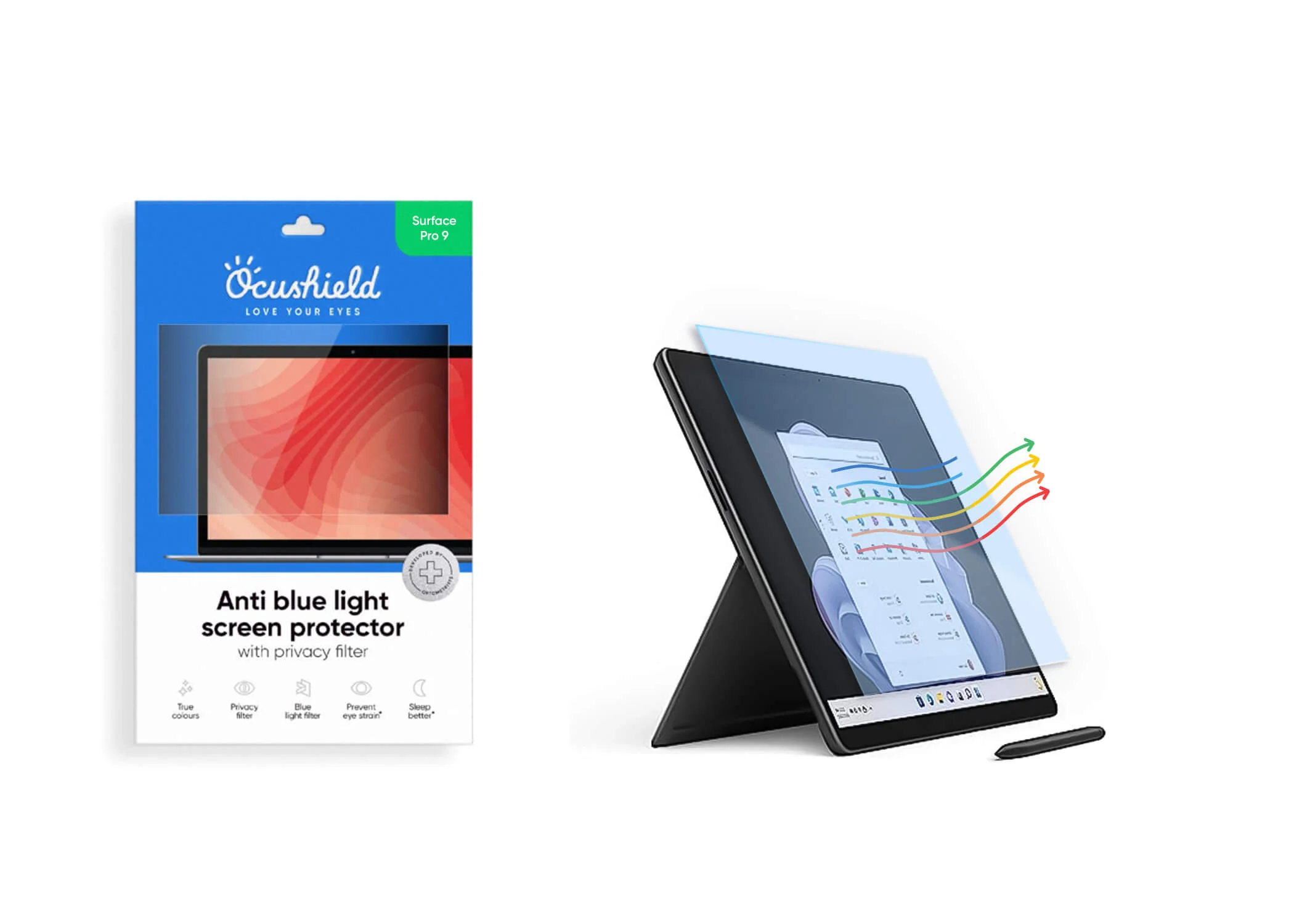 Anti blue light screen protector for laptops, monitors and PCs - Image 41