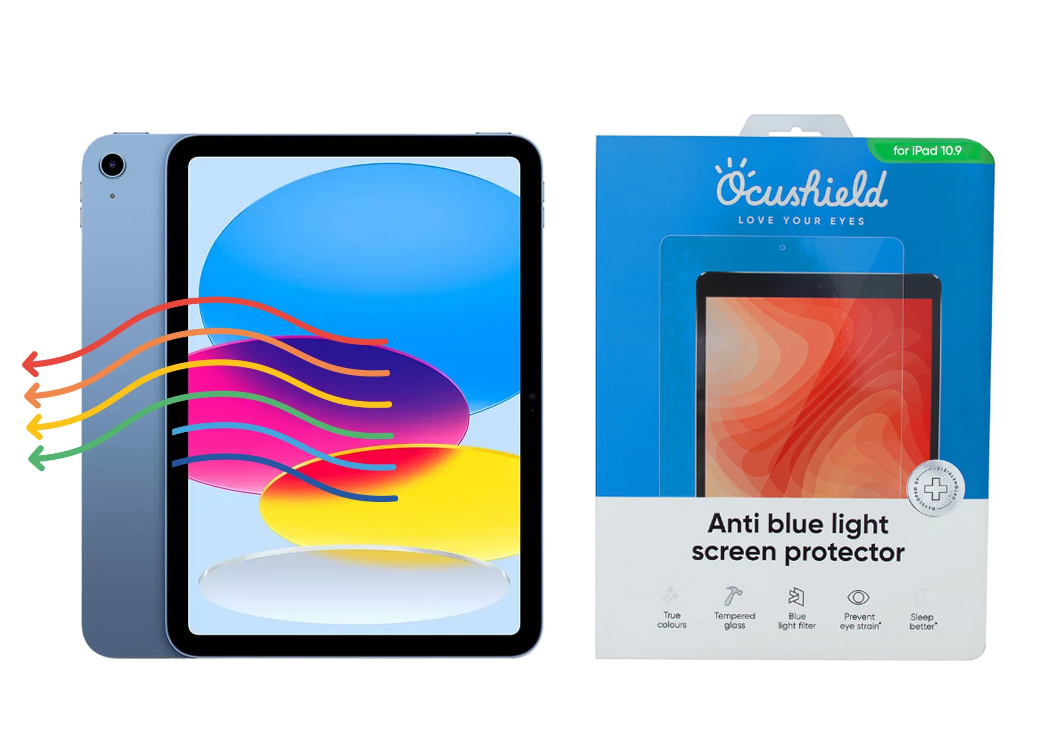 Anti blue light screen protector for iPad - Image 16