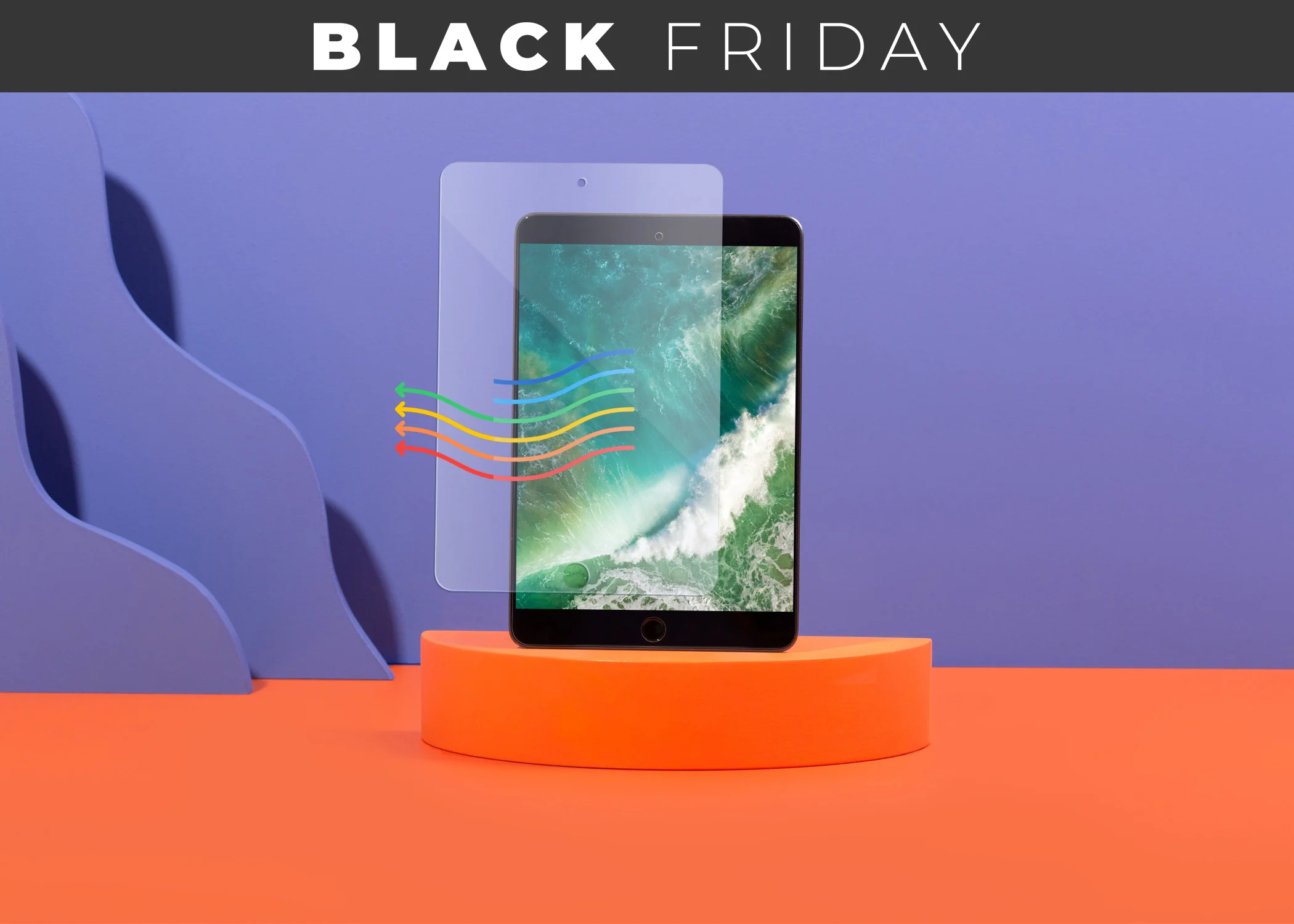 Anti blue light screen protector for iPad - Image 19