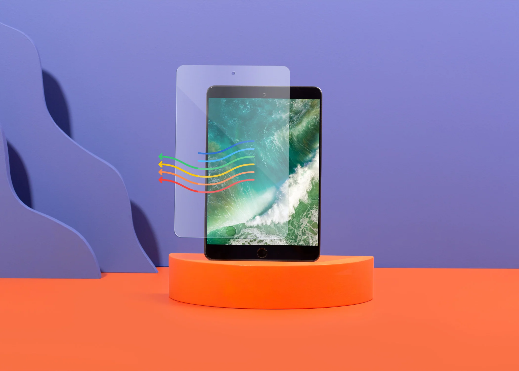 Anti blue light screen protector for iPad - Image 21