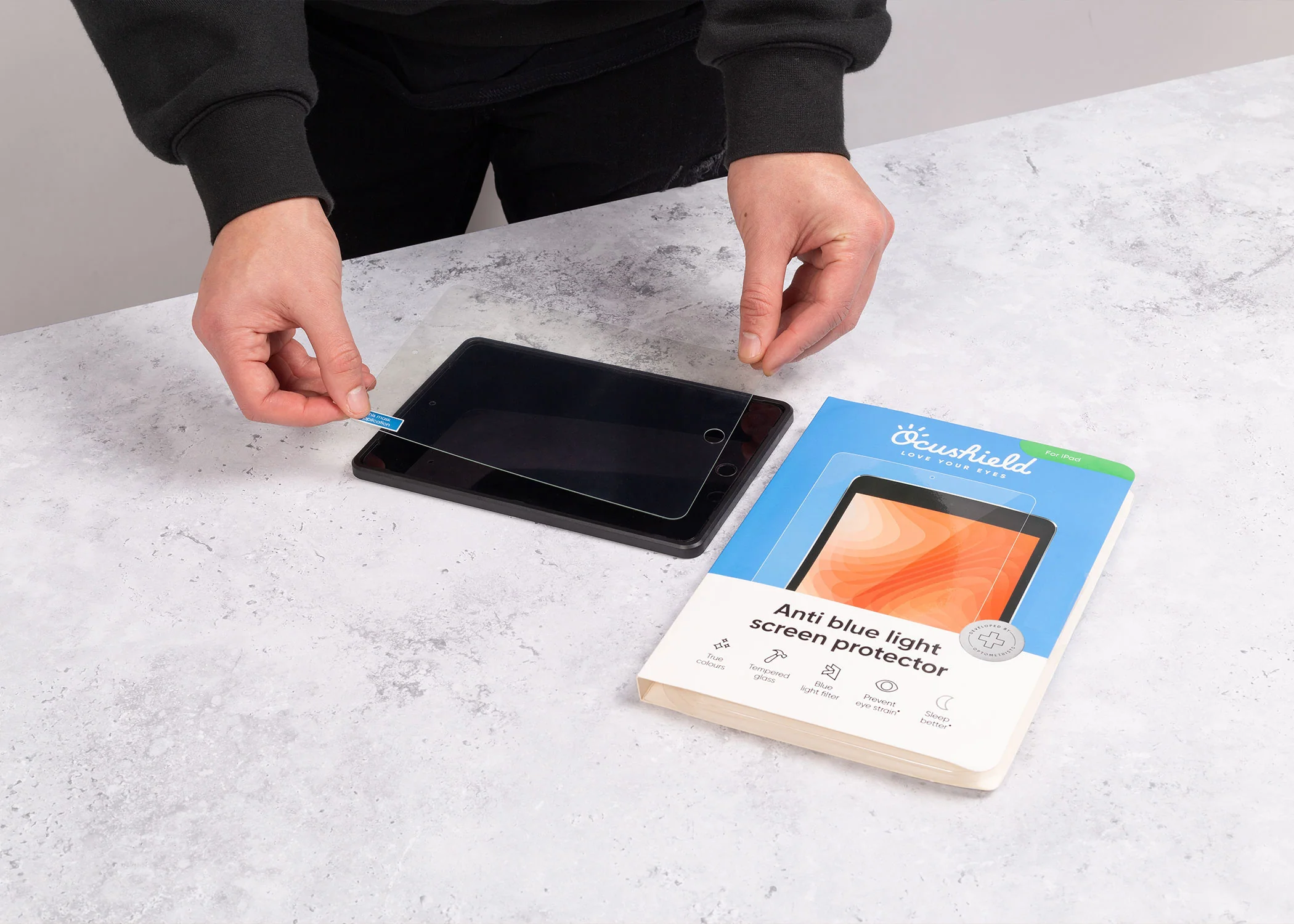 Anti blue light screen protector for iPad - Image 24