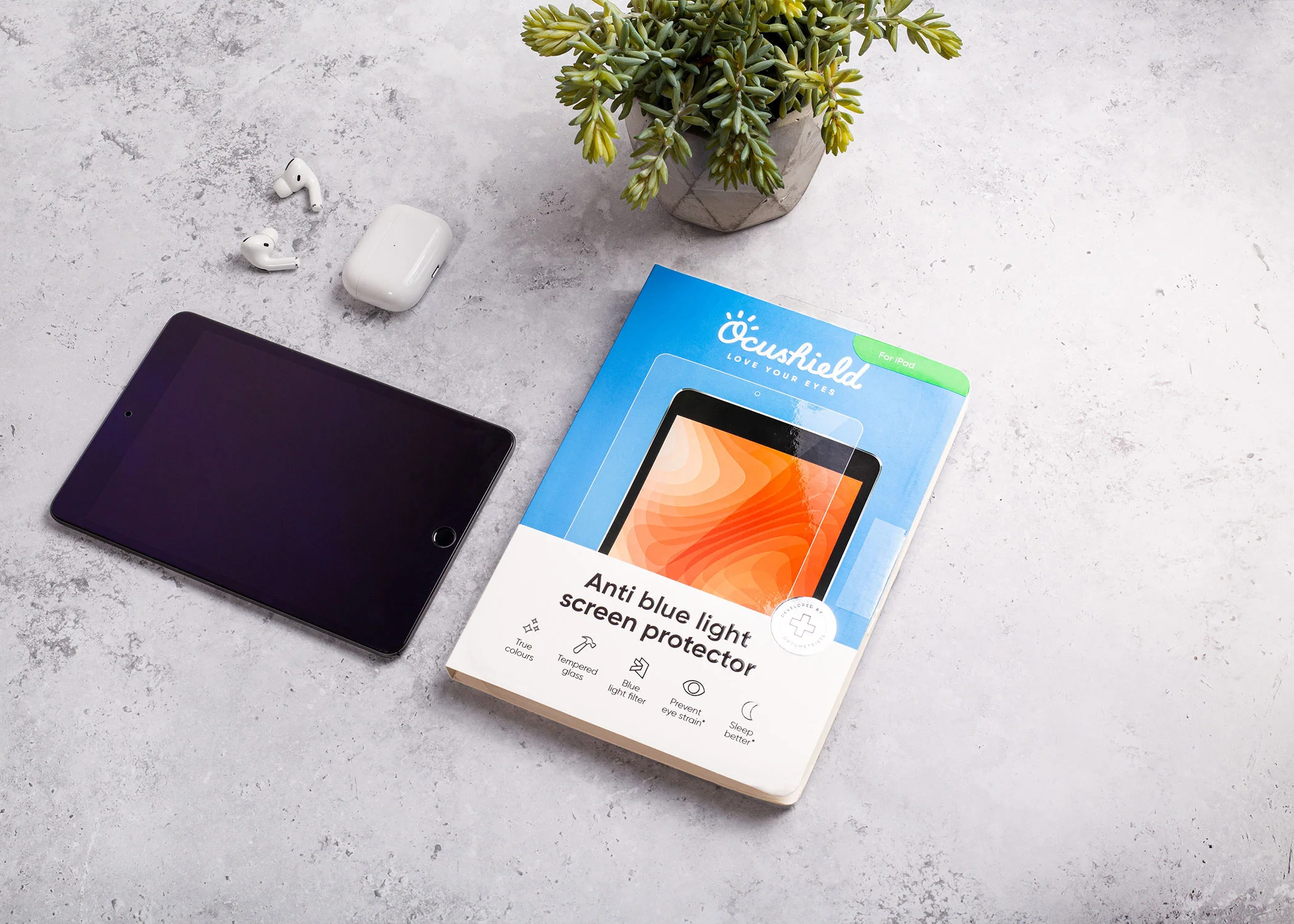 Anti blue light screen protector for iPad - Image 25