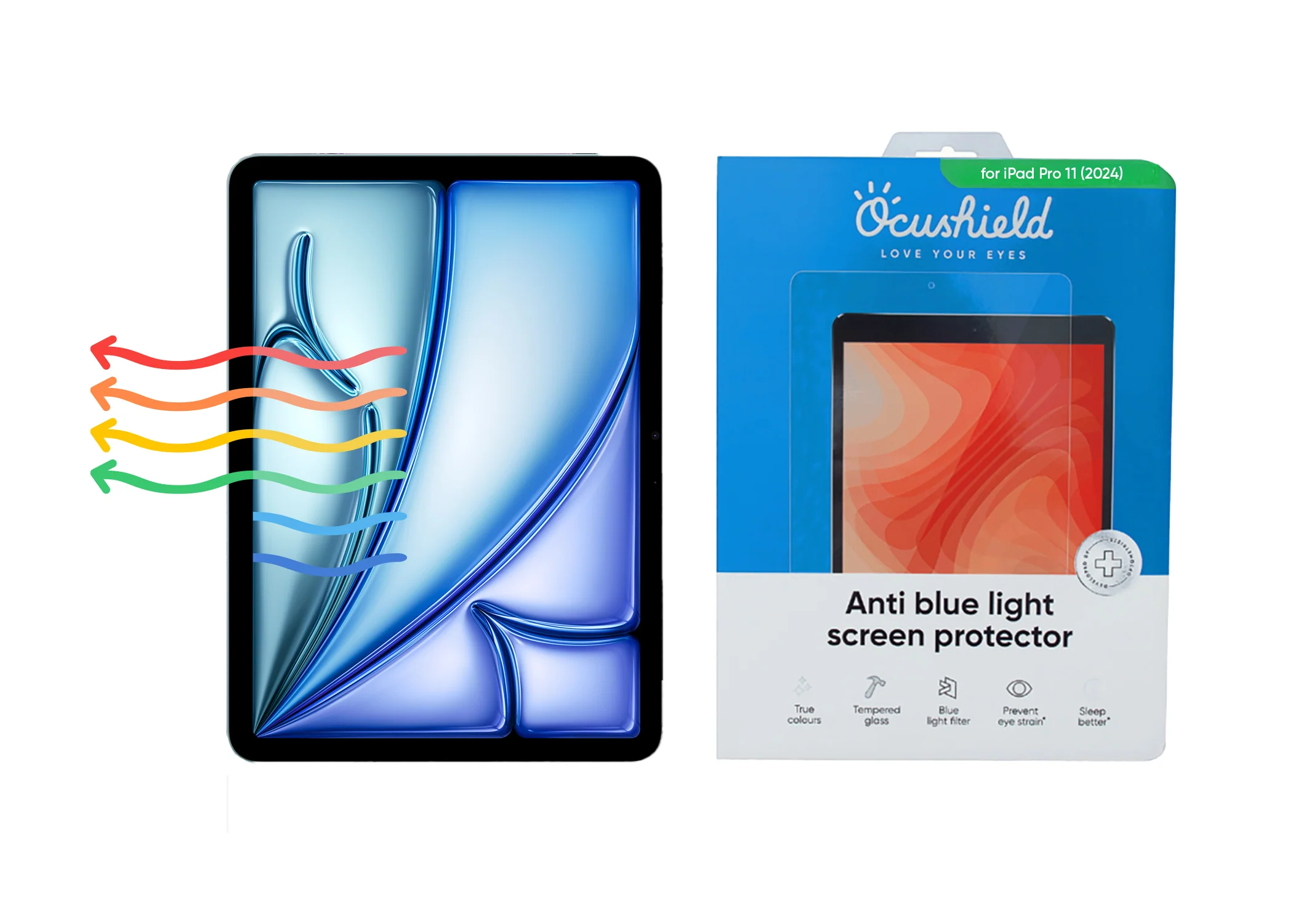Anti blue light screen protector for iPad - Image 26
