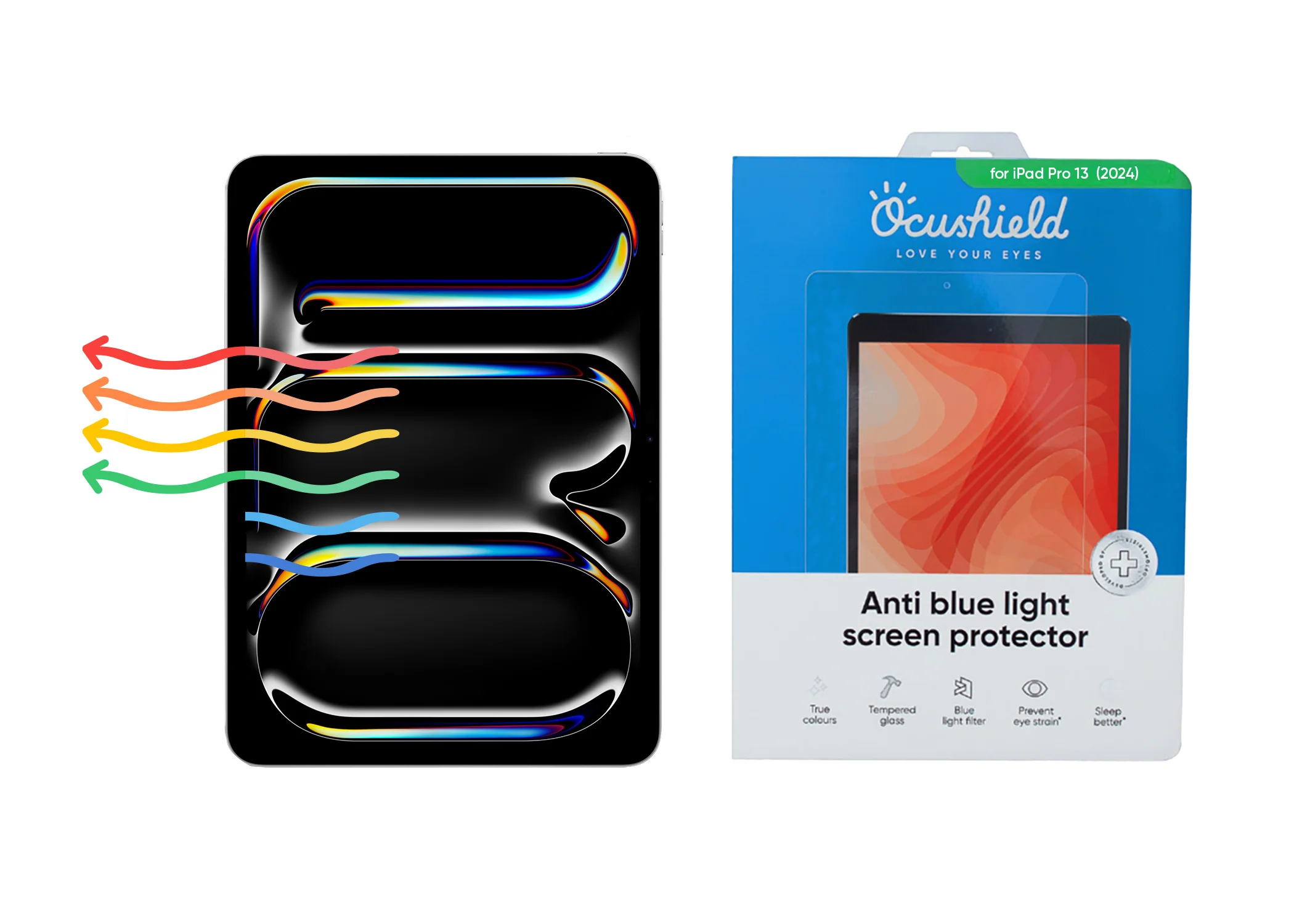 Anti blue light screen protector for iPad - Image 27