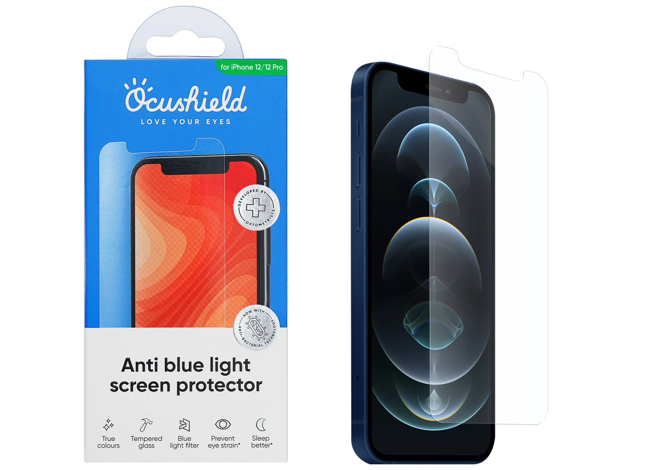 Anti blue light screen protector for iPhone - Image 12