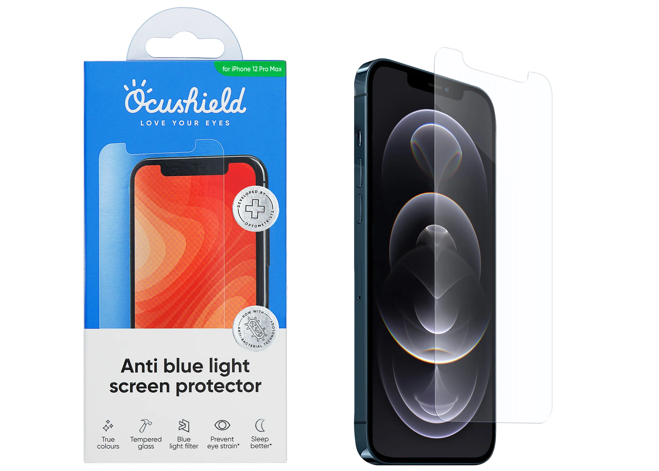 Anti blue light screen protector for iPhone - Image 13