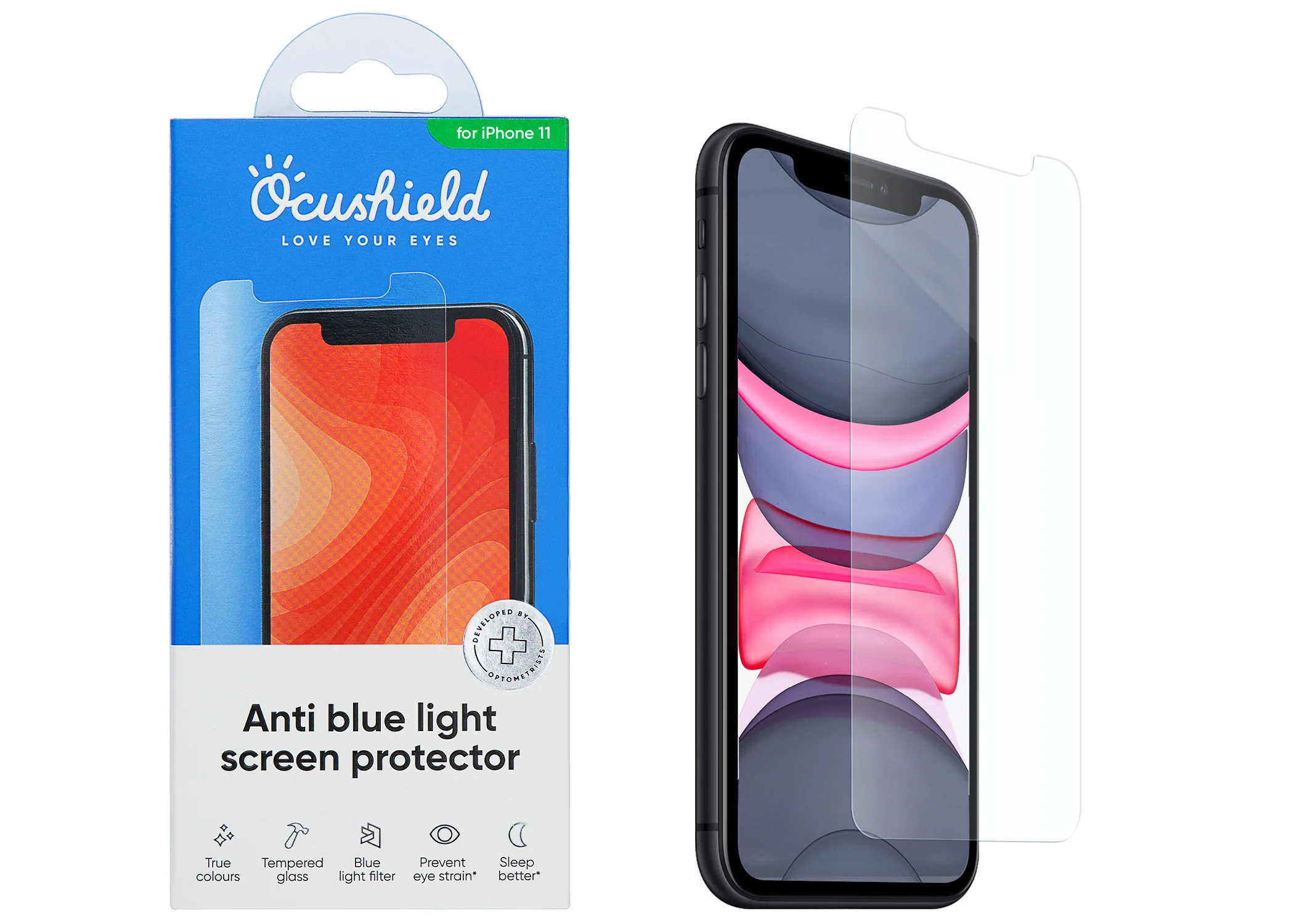 Anti blue light screen protector for iPhone - Image 15