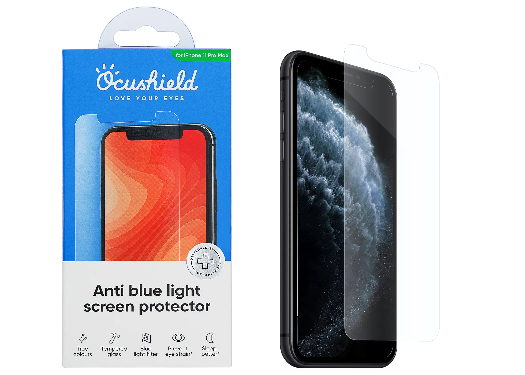 Anti blue light screen protector for iPhone - Image 18