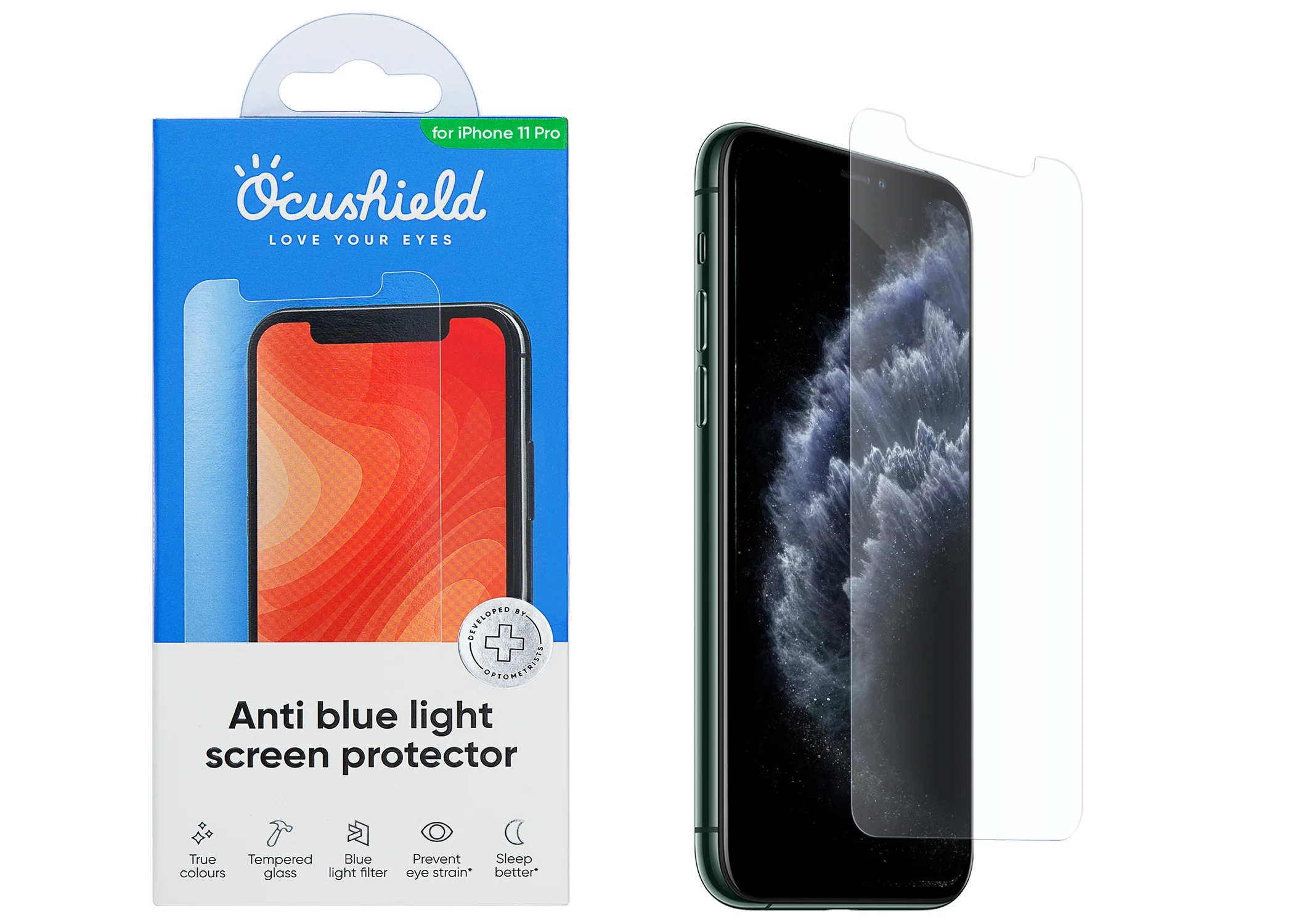 Anti blue light screen protector for iPhone - Image 19