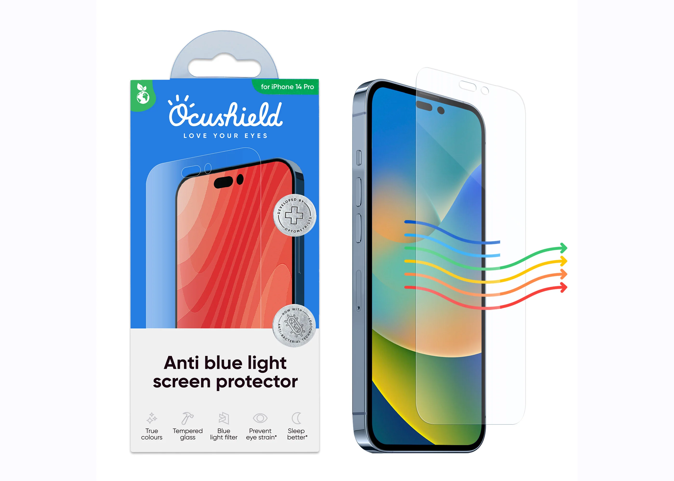 Anti blue light screen protector for iPhone - Image 26