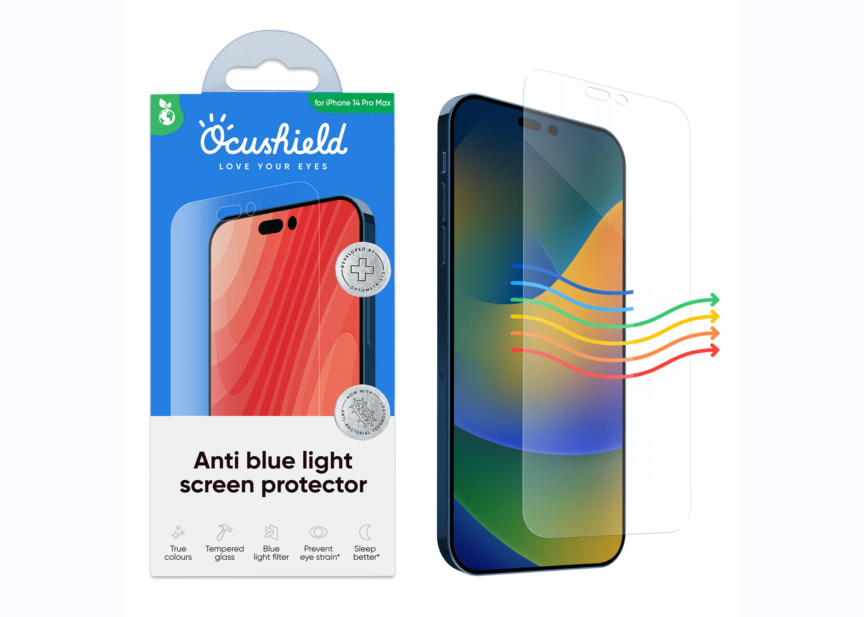 Anti blue light screen protector for iPhone - Image 27