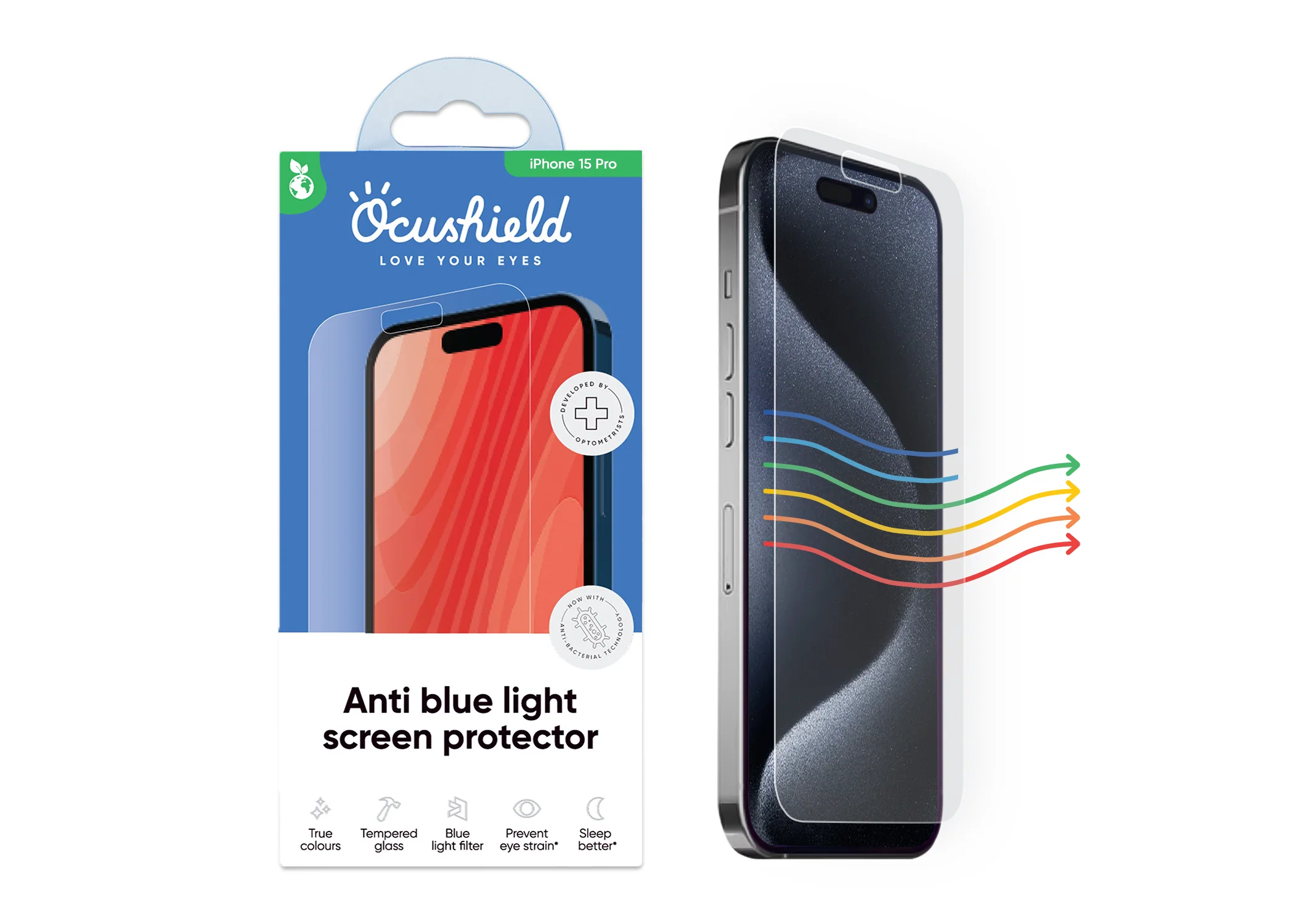 Anti blue light screen protector for iPhone - Image 29