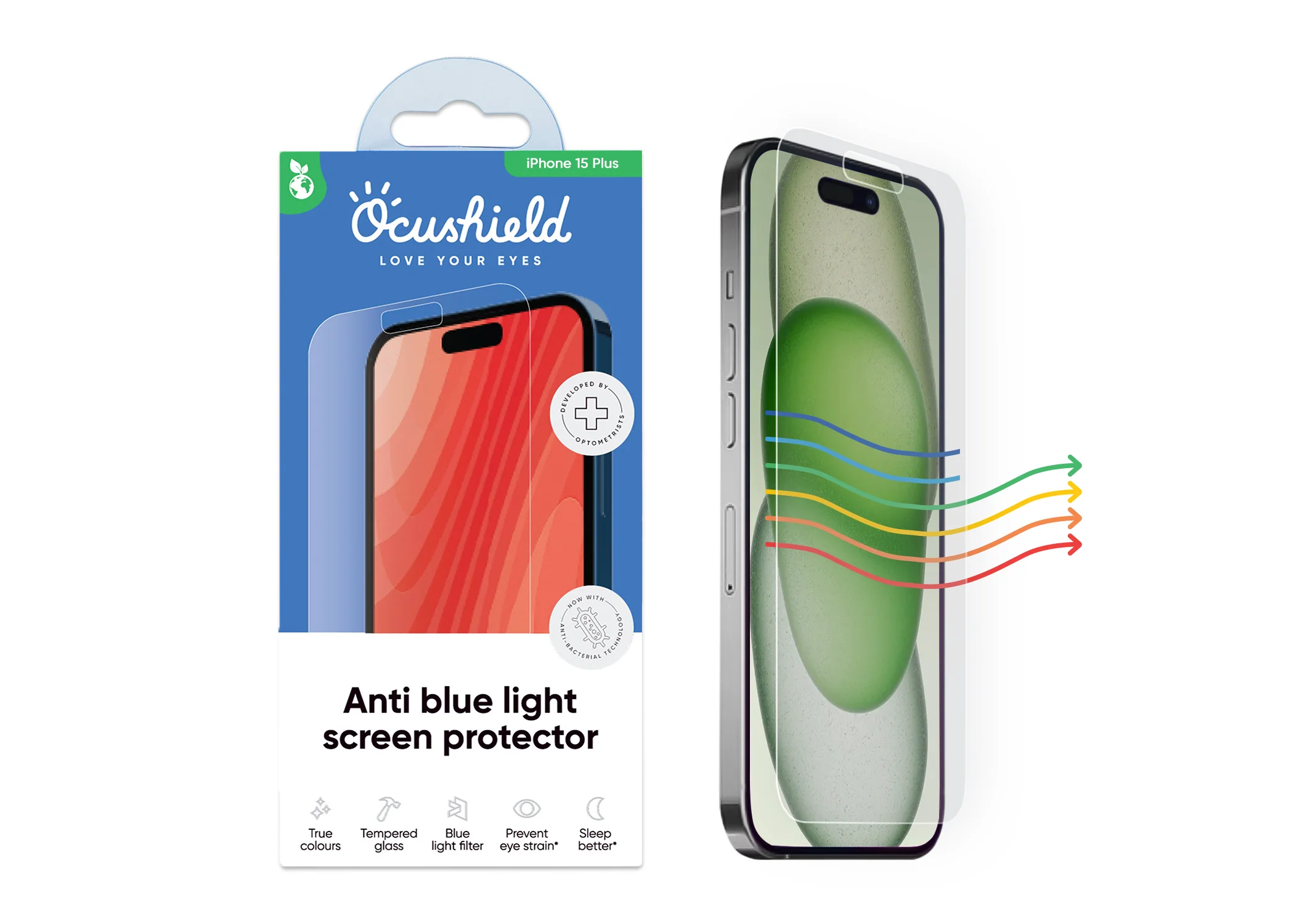 Anti blue light screen protector for iPhone - Image 30