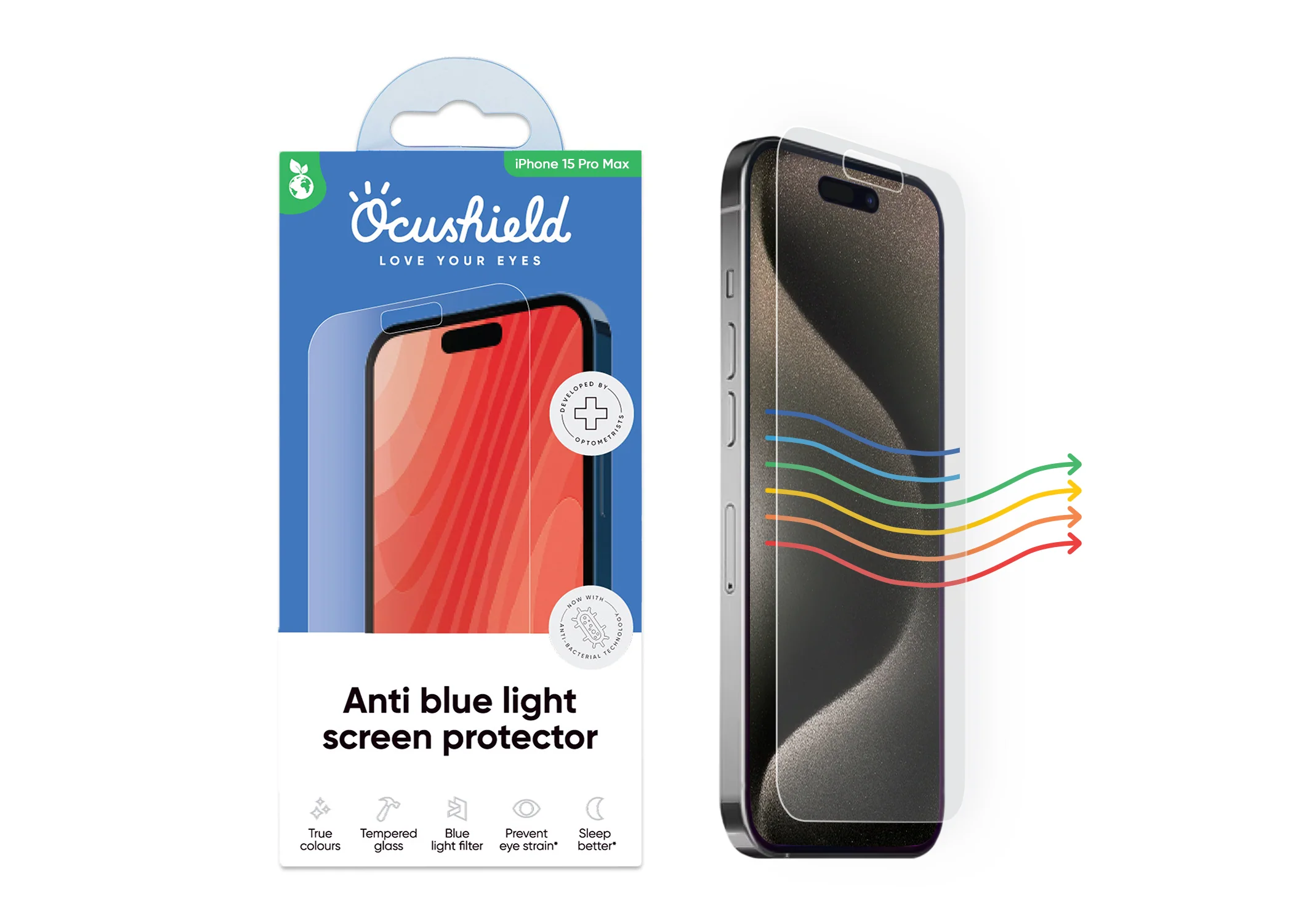 Anti blue light screen protector for iPhone - Image 31