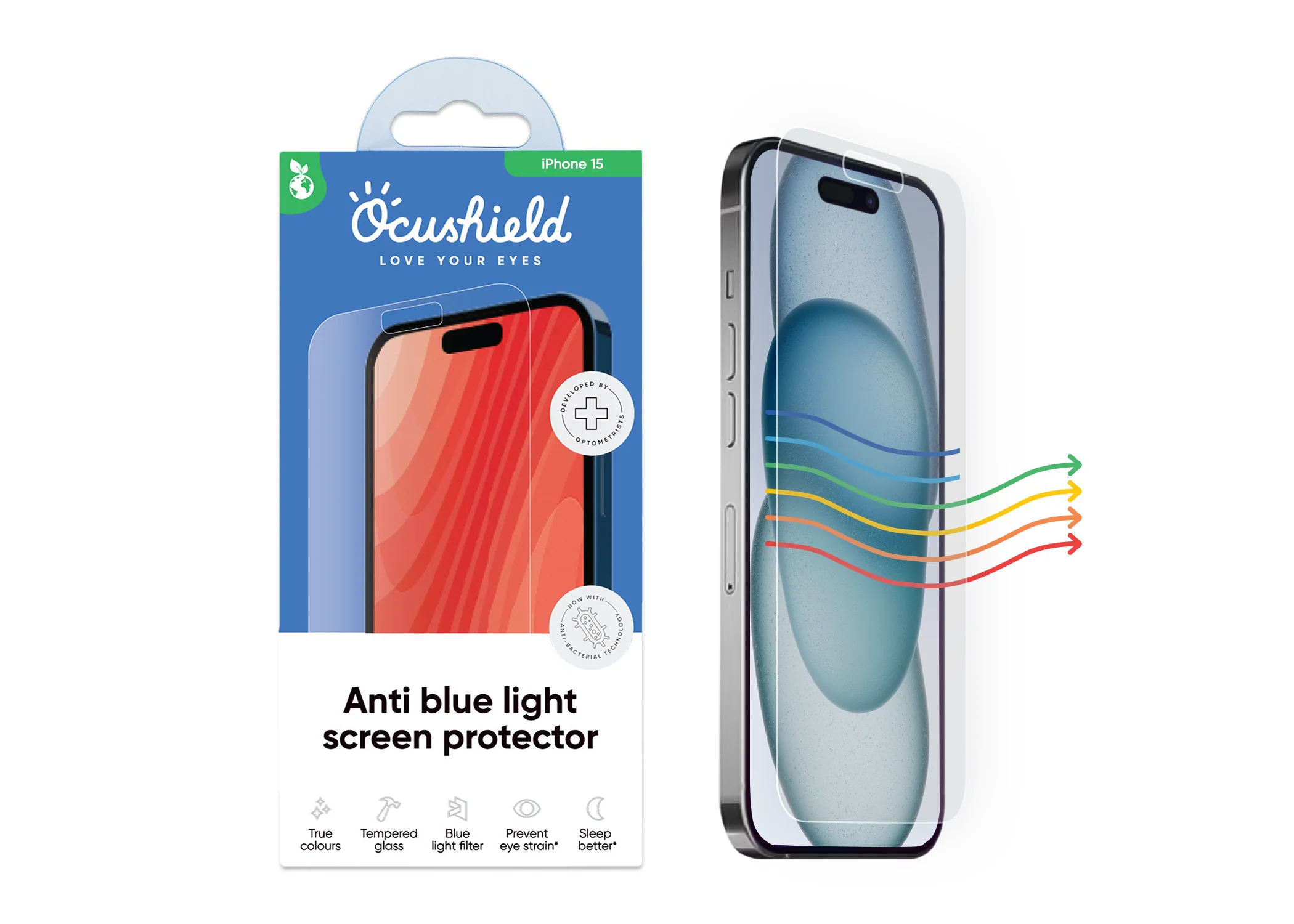 Anti blue light screen protector for iPhone - Image 33