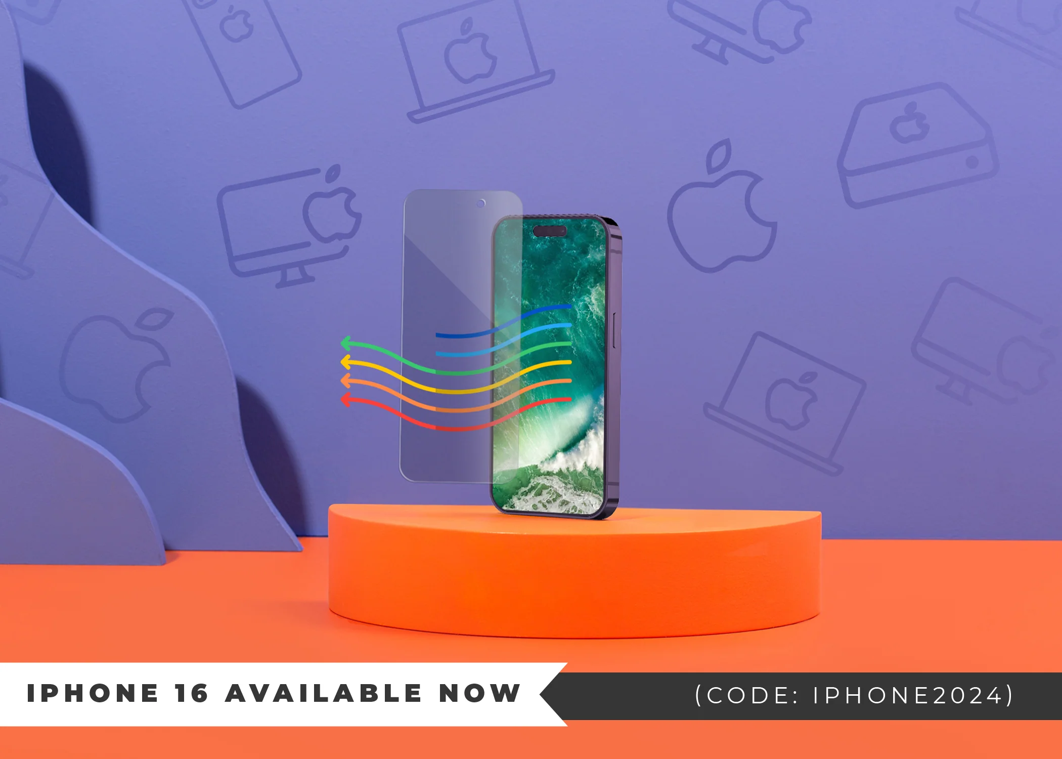 Anti blue light screen protector for iPhone - Image 40