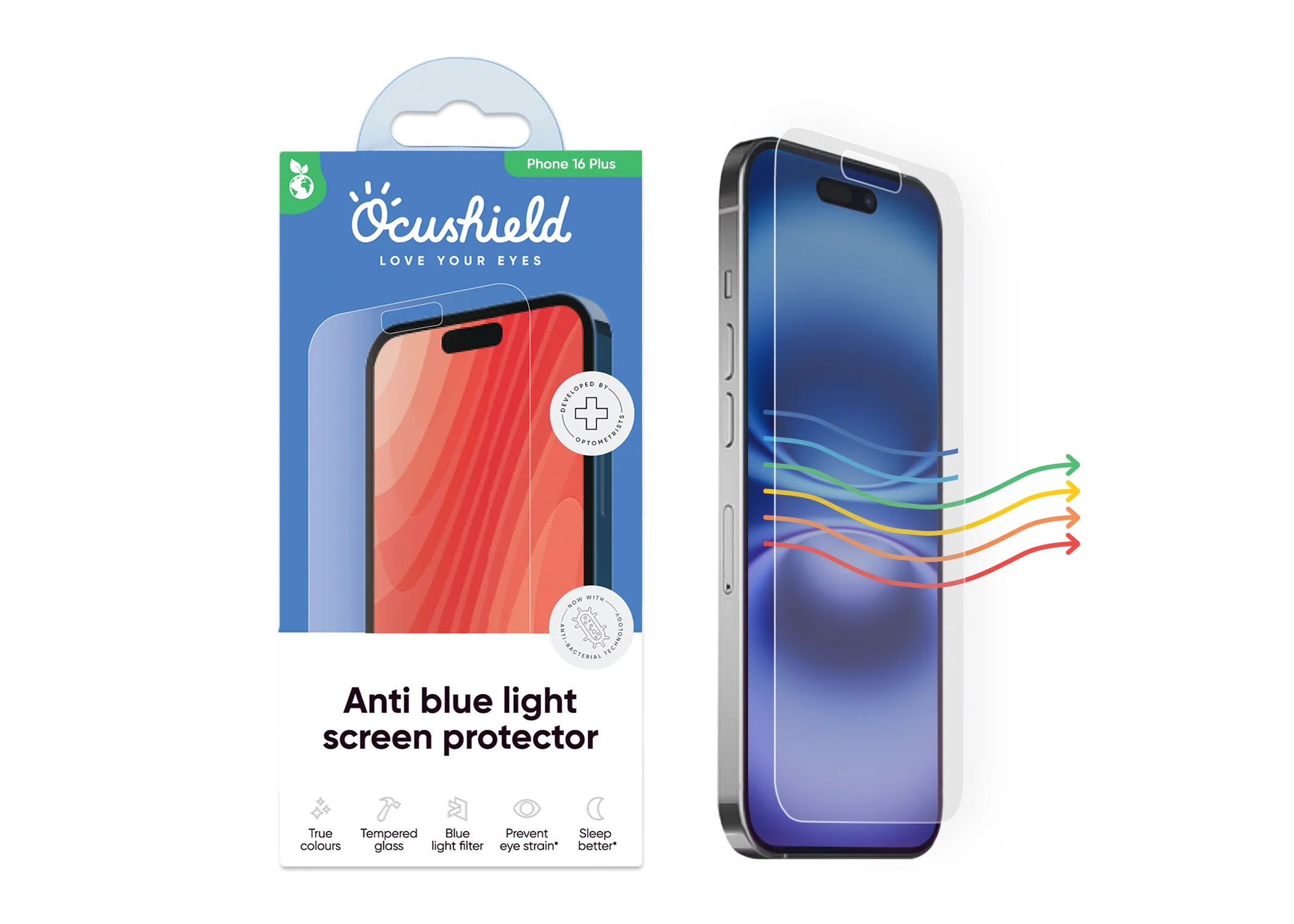 Anti blue light screen protector for iPhone - Image 43