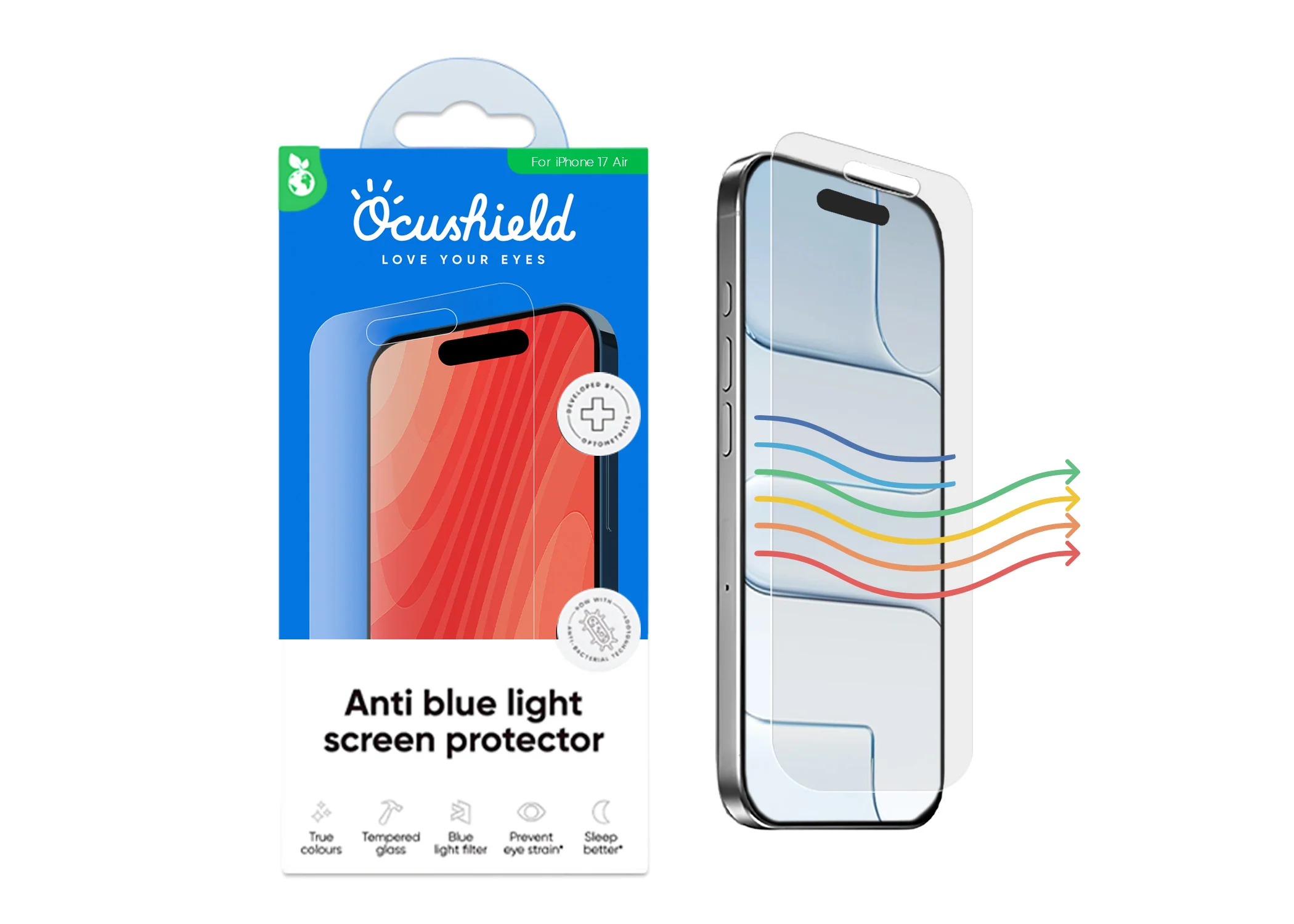 Anti blue light screen protector for iPhone - Image 47