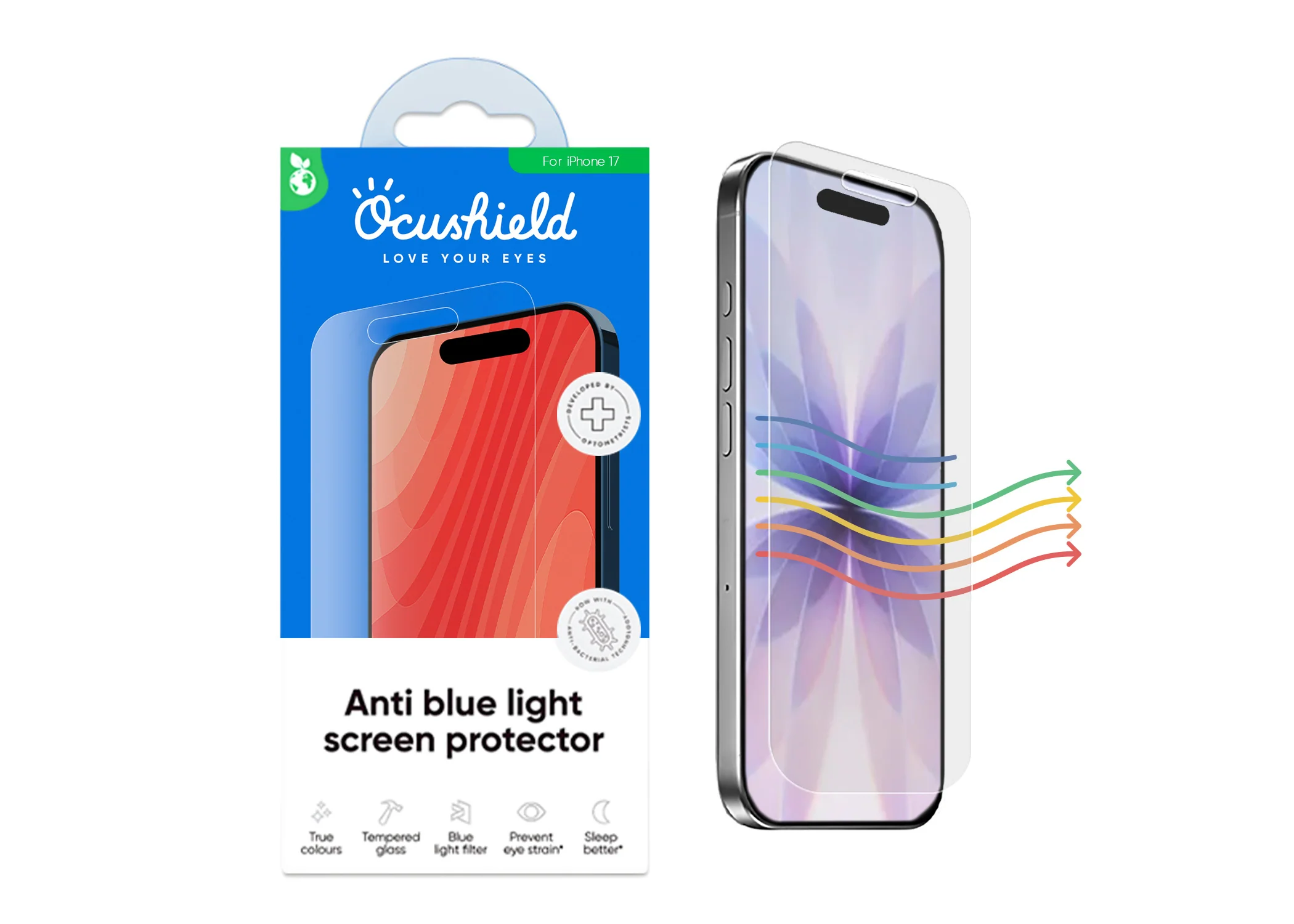 Anti blue light screen protector for iPhone - Image 48