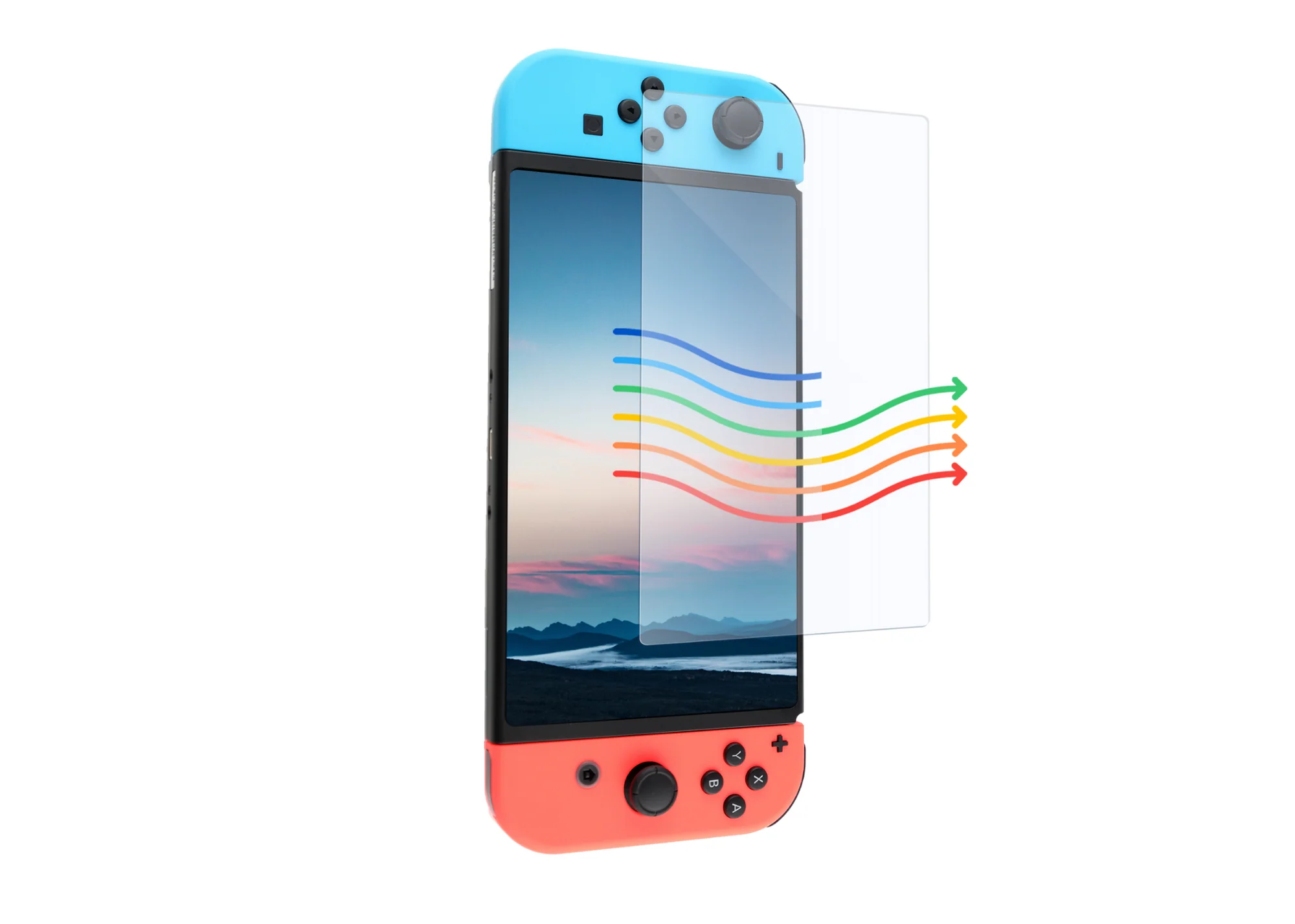 Anti blue light screen protector for Nintendo Switch - Image 3