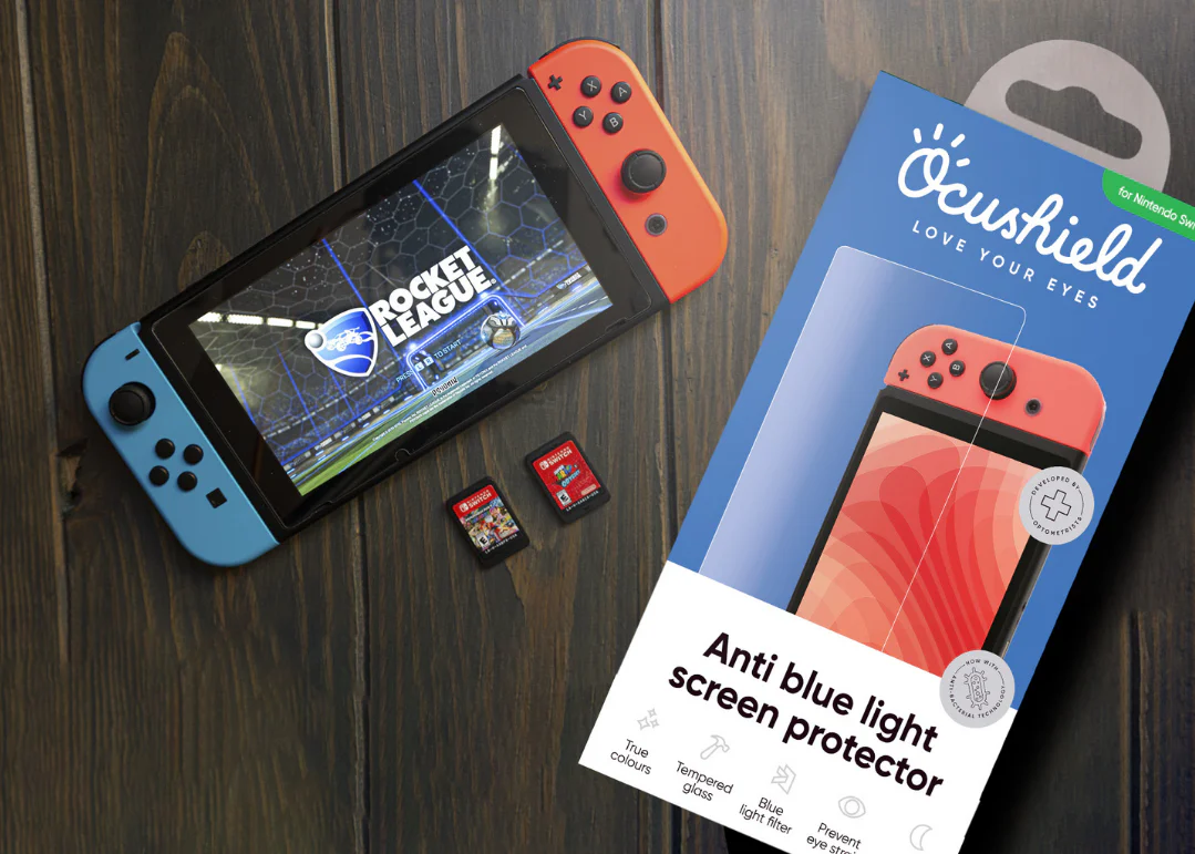 Anti blue light screen protector for Nintendo Switch - Image 7