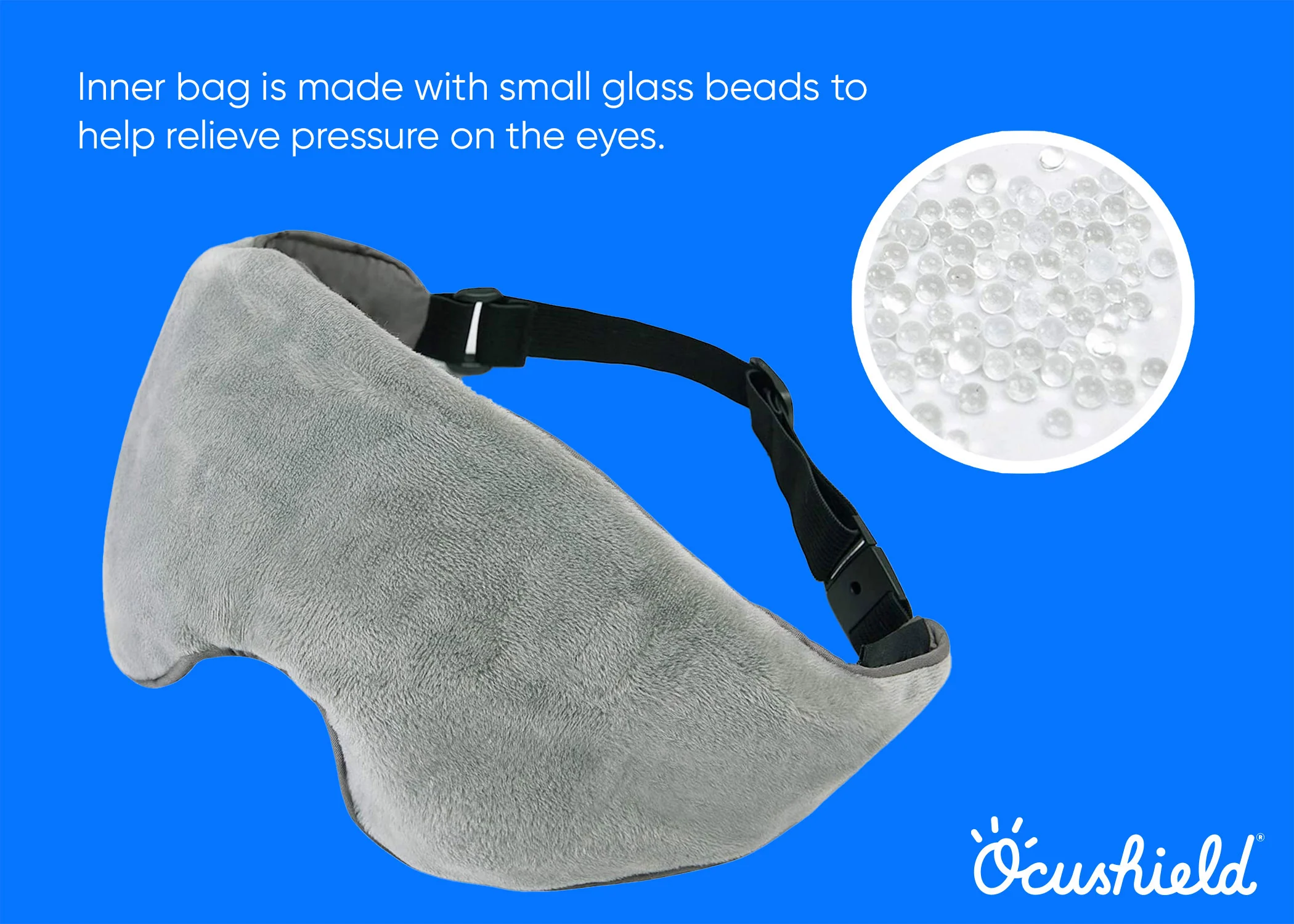 NEW - Bamboo Weighted Sleep Eye Mask - Image 5