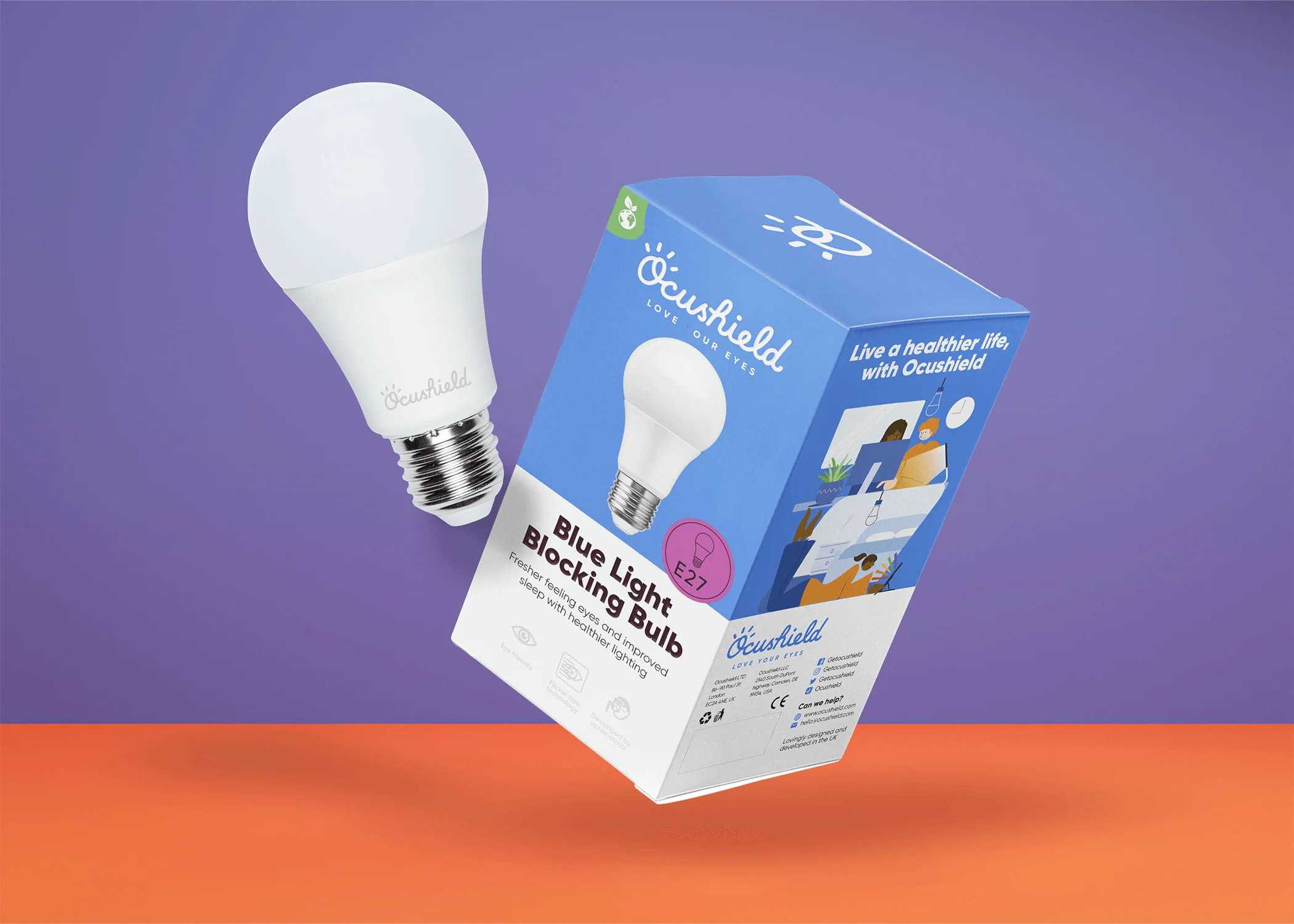 NEW - Blue Light Blocking Light Bulb - Ocubulb - Image 3