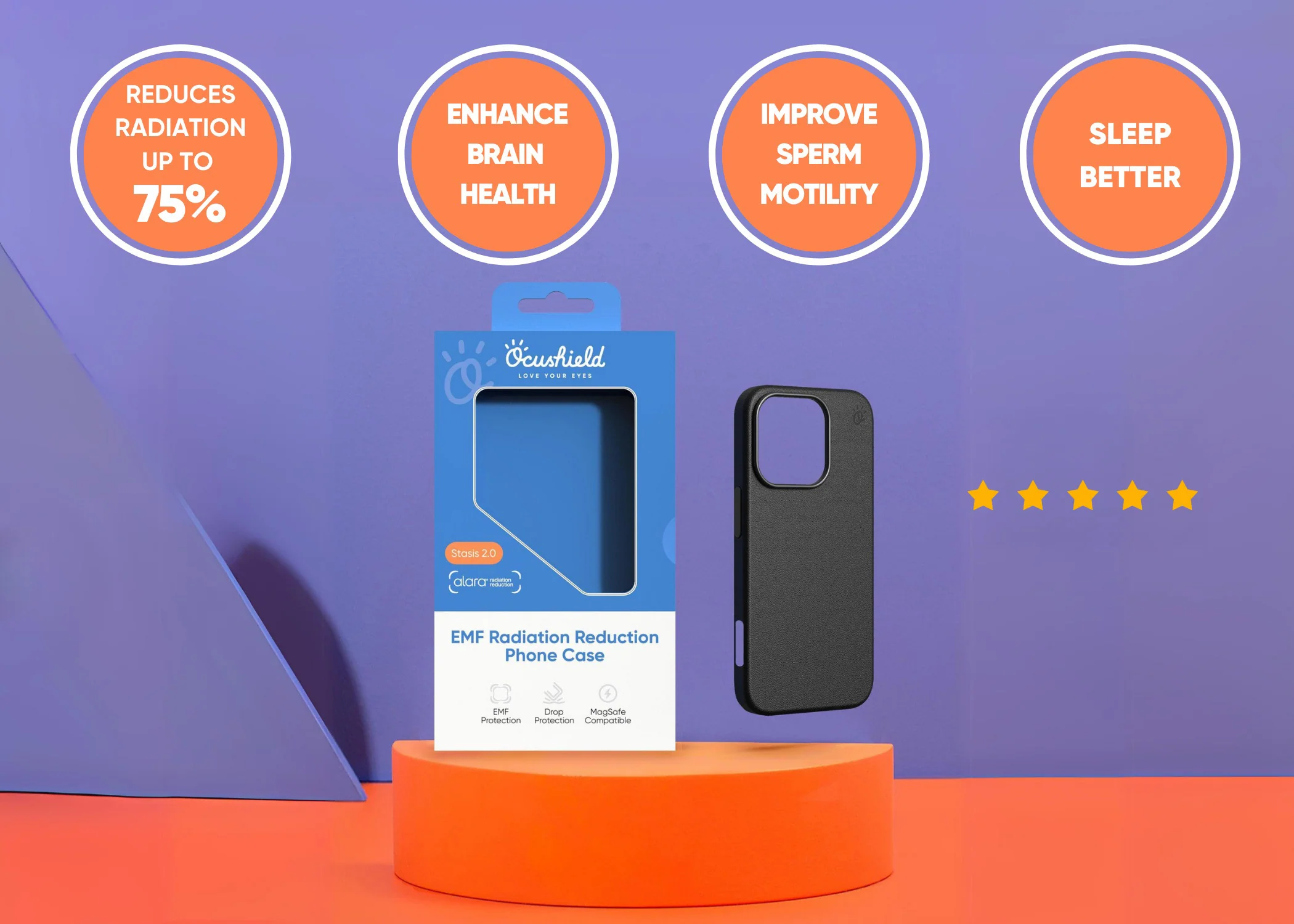 NEW - EMF Radiation Protection for iPhone - Stasis, by Ocushield - Image 29