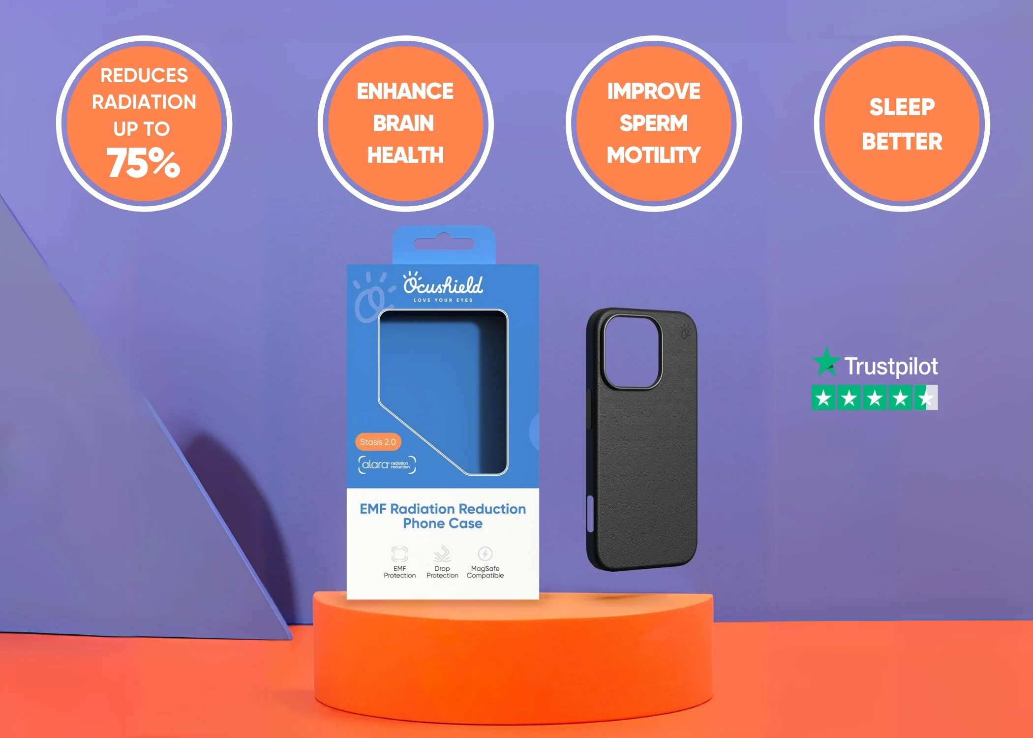 NEW - EMF Radiation Protection for iPhone - Stasis, by Ocushield - Image 32