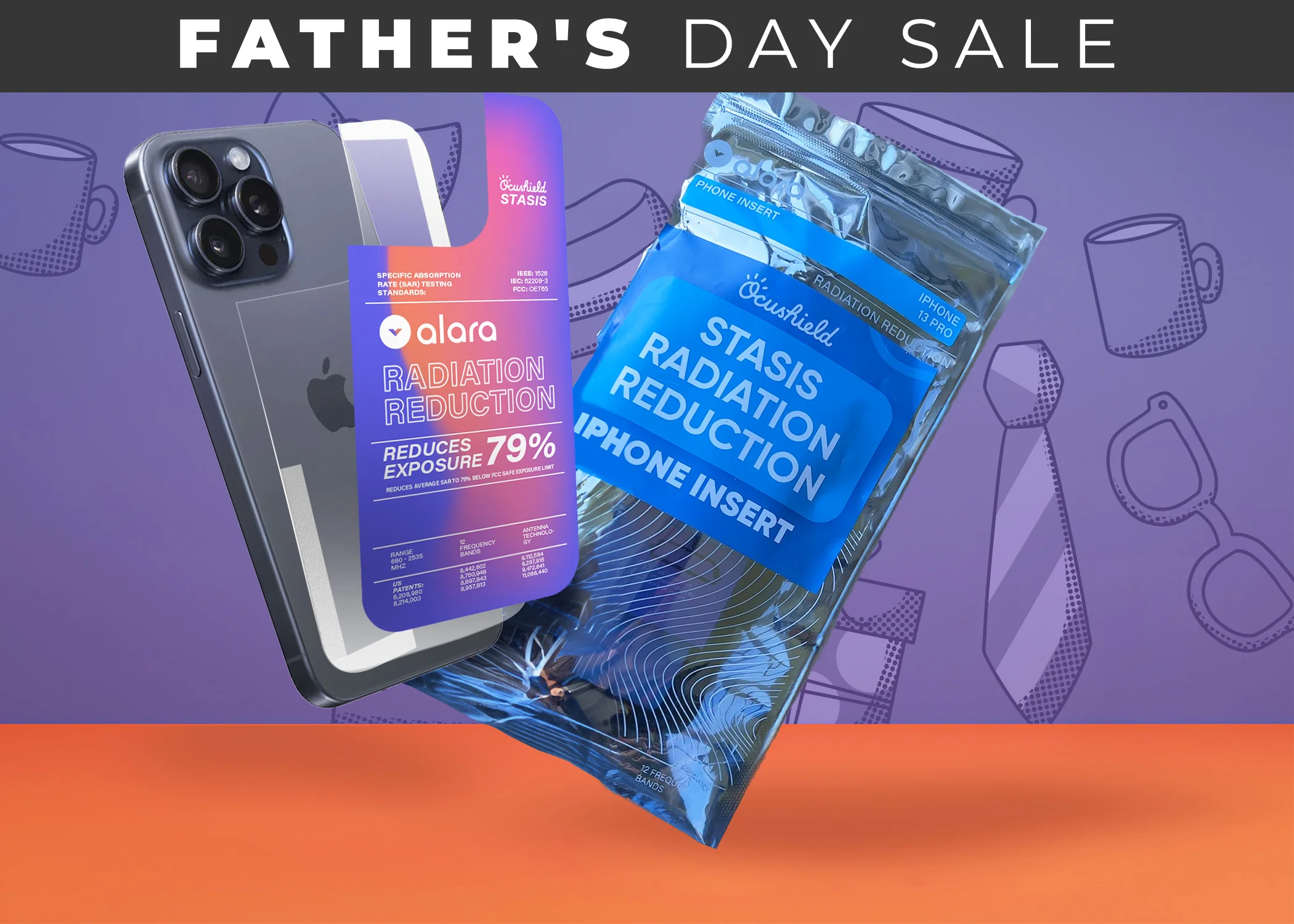 NEW - EMF Radiation Protection for iPhone - Stasis, by Ocushield - Image 46