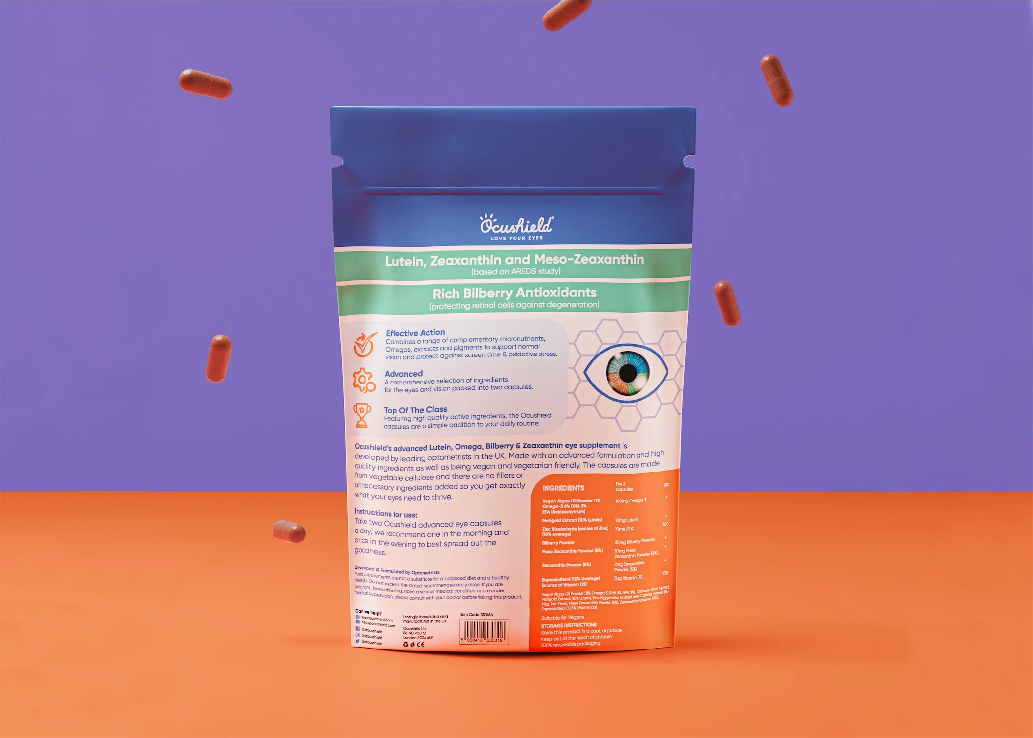 NEW - Ocushield’s Advance 360 Eye Supplement - Image 9