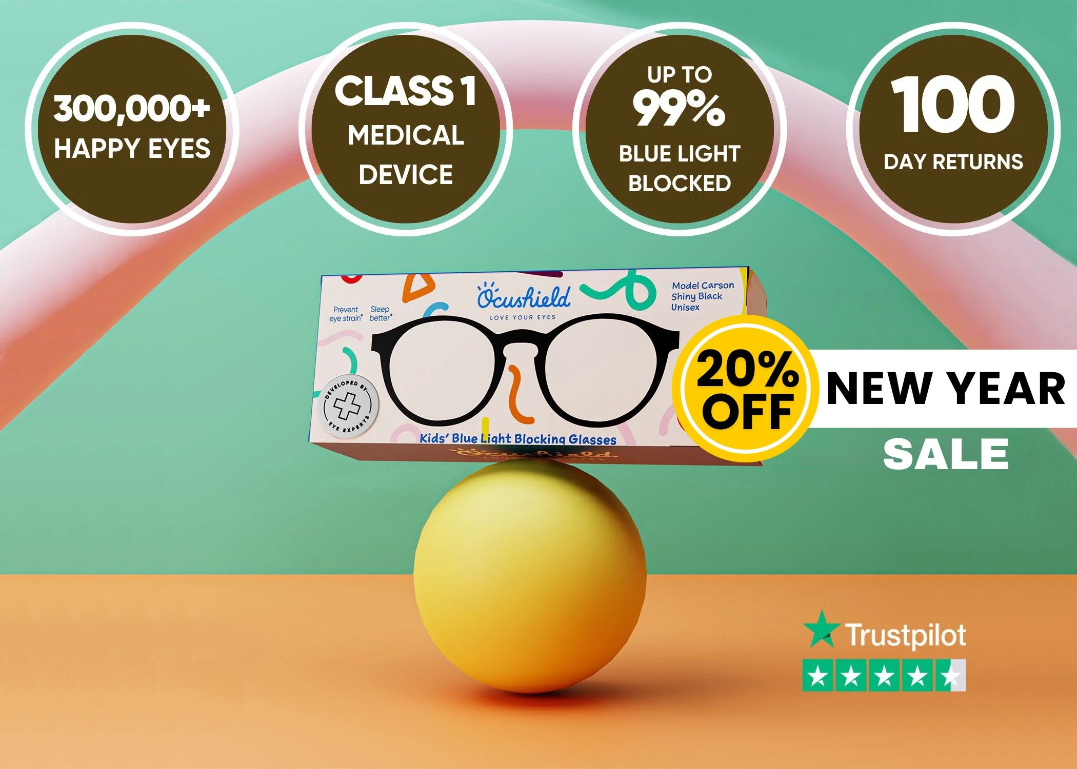 Kids Blue Light Blocking Glasses - Image 16