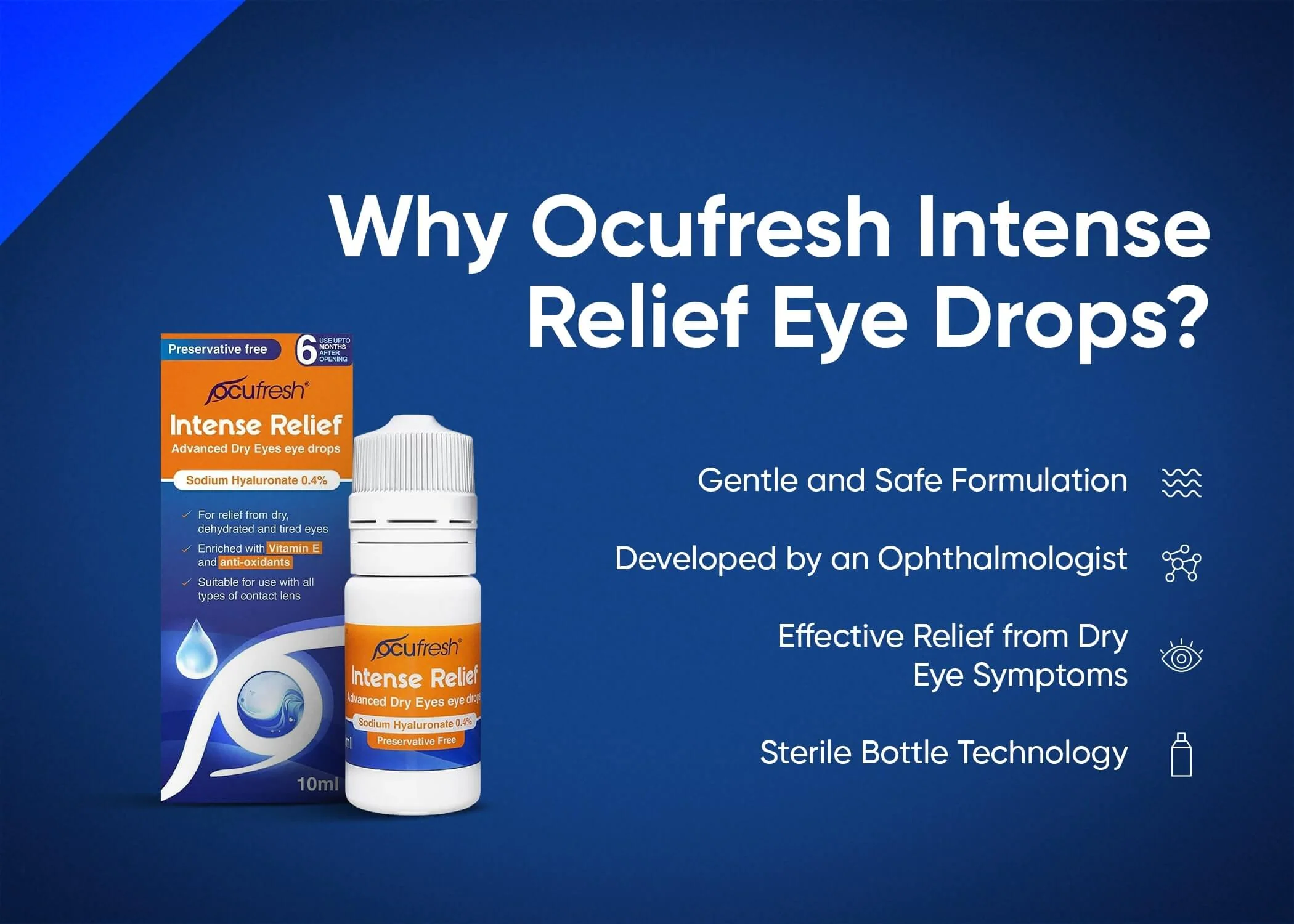 Ocufresh Intensive Eye Drops – Relief for Dry, Irritated & Tired Eyes (10ml) - Image 10