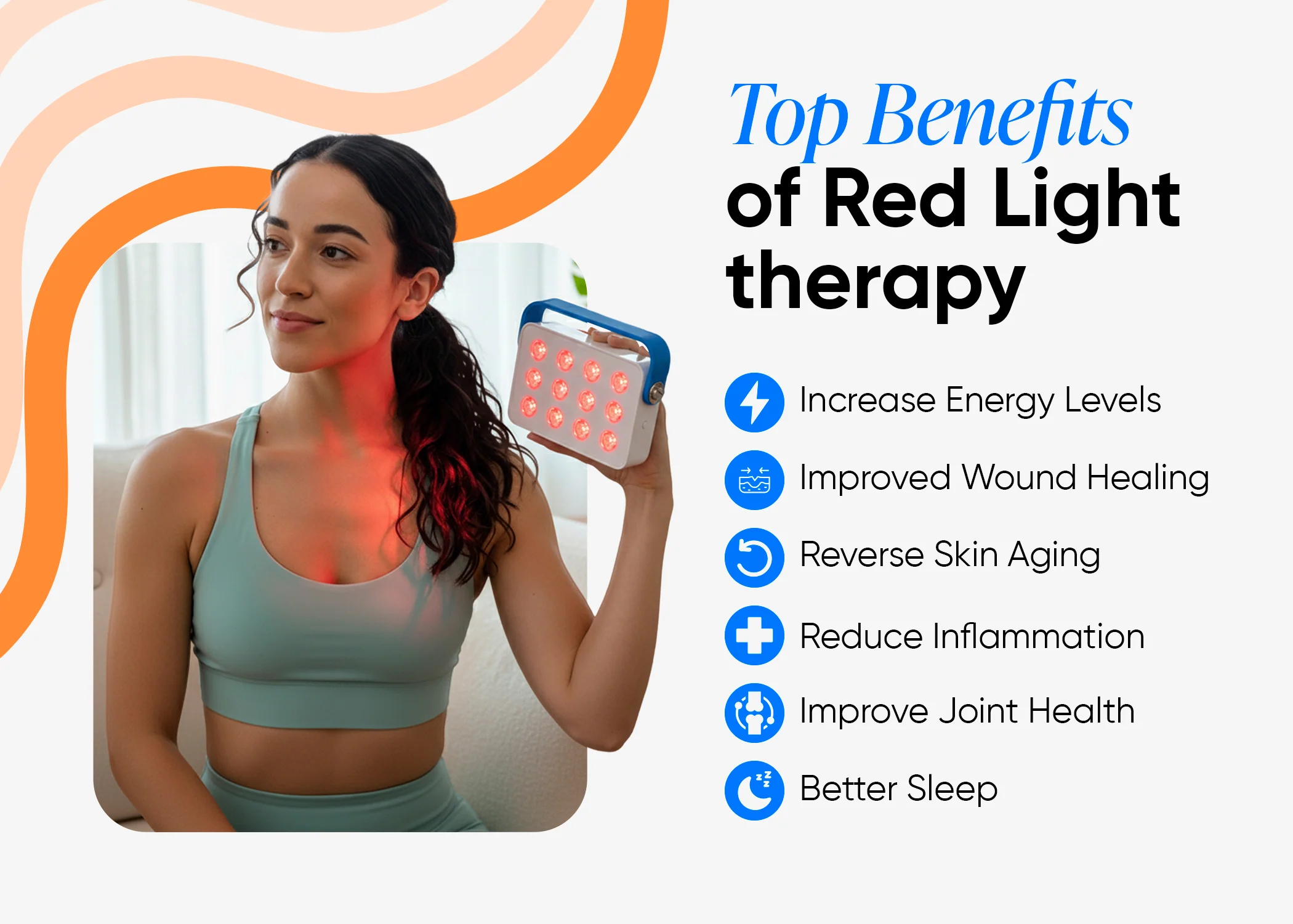 Ocuglow Portable Red & Infrared Light Therapy Panel by Ocushield – For Brighter Skin, Better Sleep and Recovery - Image 6