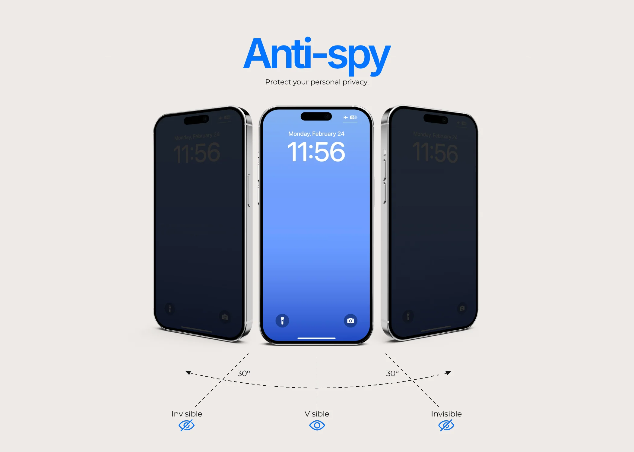 Privacy Screen protector for iPhone - Image 35
