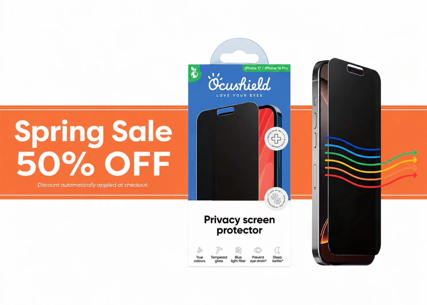 Privacy Screen protector for iPhone - Image 9